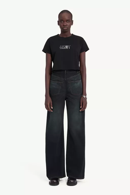 Wide-leg jeans - Denim