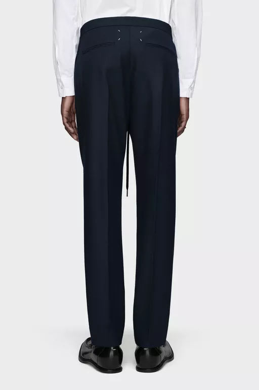 Tailored Virgin Wool Trousers - Pants