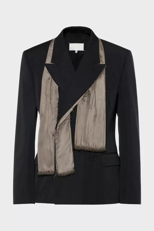 Wool Scarf Jacket