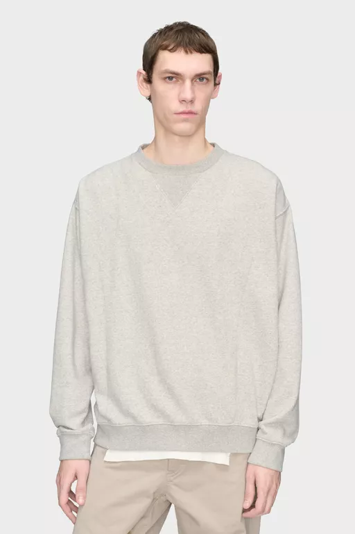 Double-Layer Cotton Sweatshirt - Sweatshirts