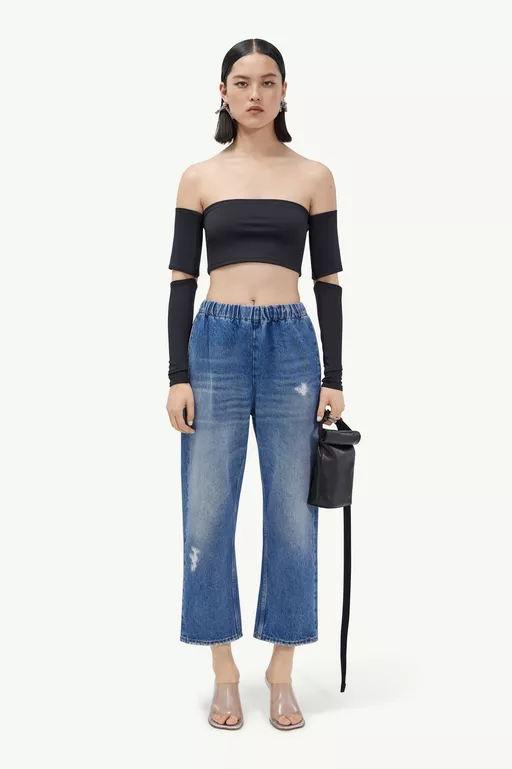 High waist jeans