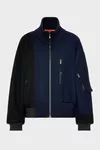Grey and off white - Assemblage Zip Jacket