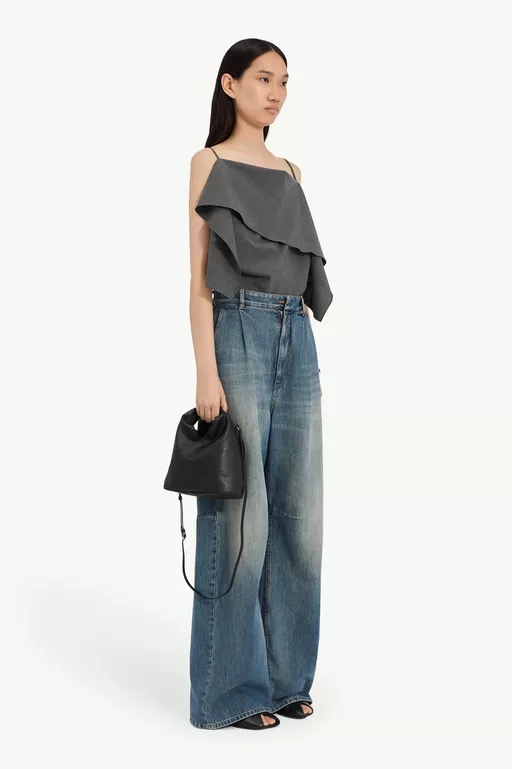 Wide-leg jeans - Denim