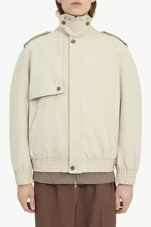 Jacke aus Baumwolltwill - Jacken