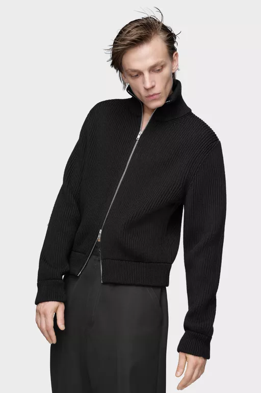 Wool knit jacket - Overalls