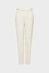 Ecru - Wool Tailored Trousers