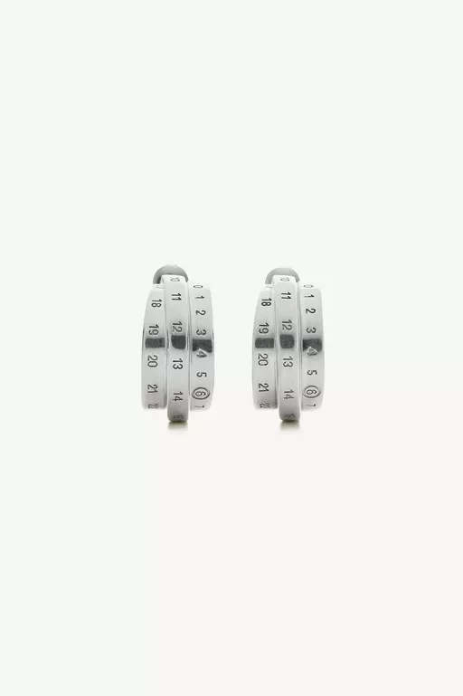 Numeric Cuff earrings