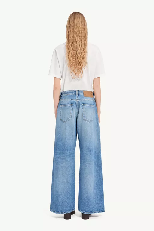 Wide-leg jeans - Denim