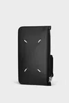 Black - Four stitches cardholder
