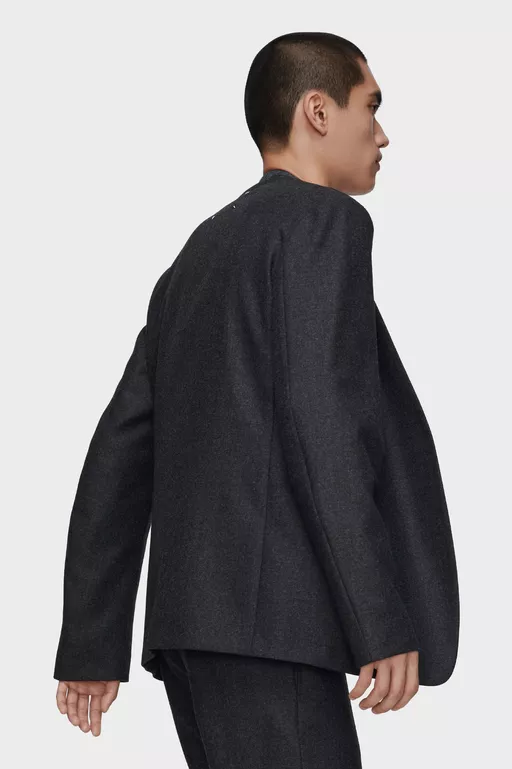 Minimal wool jacket - Jackets