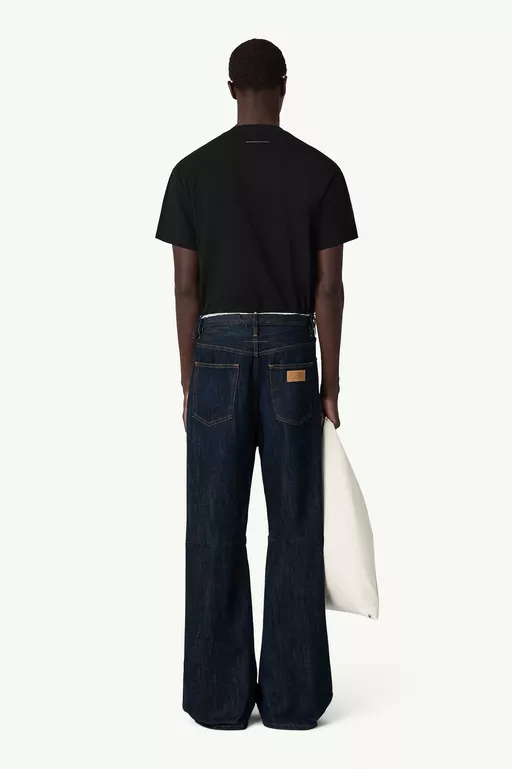 Wide-leg denim jeans - Denim