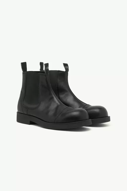Leather Biker Chelsea boots - Ankle Boots