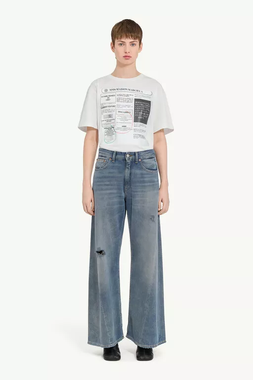 Distressed jeans - Denim