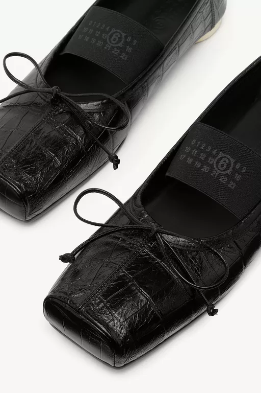 Numeric square-toe ballerinas - Ballerinas