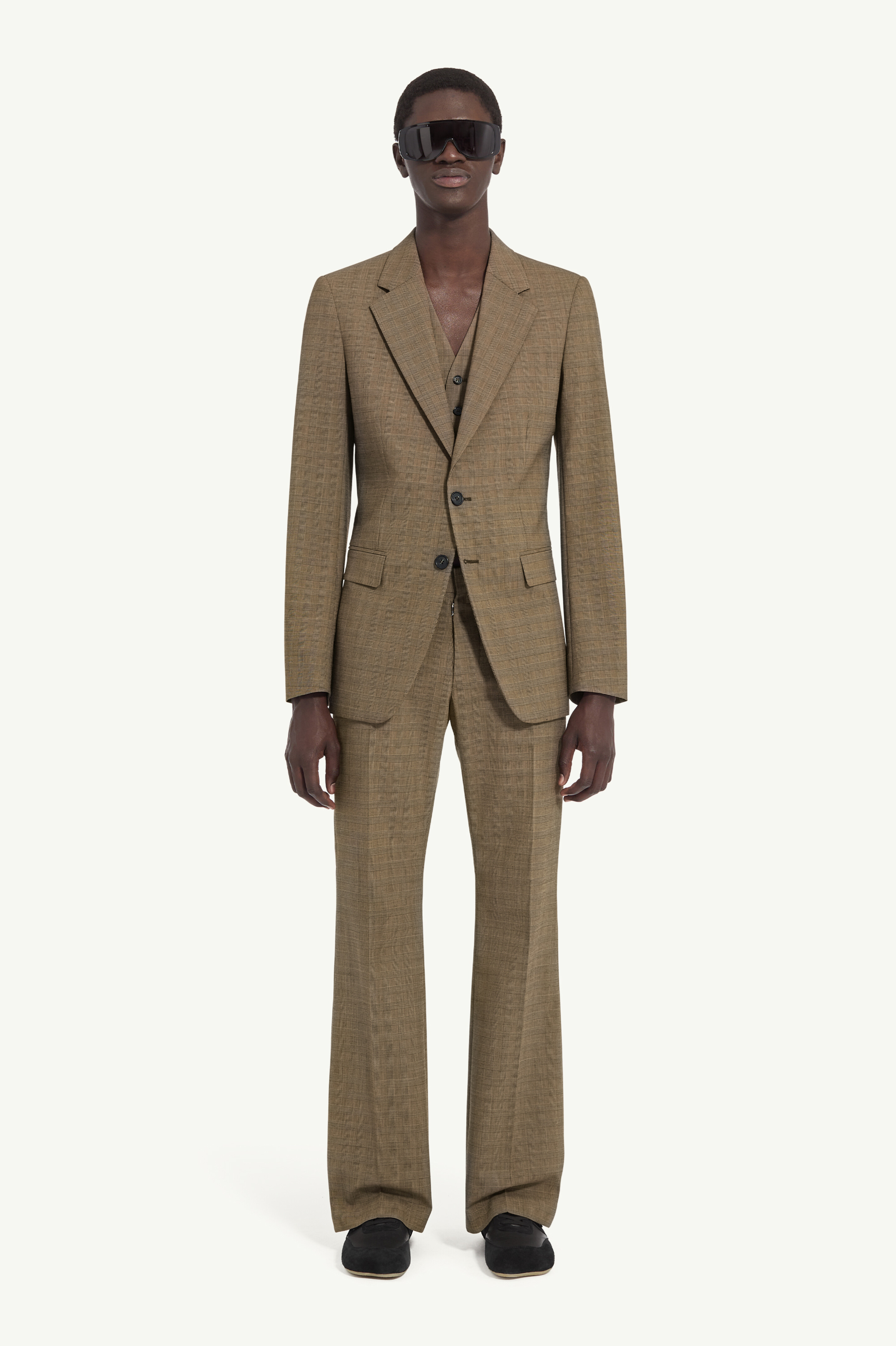Check Suit Jacket