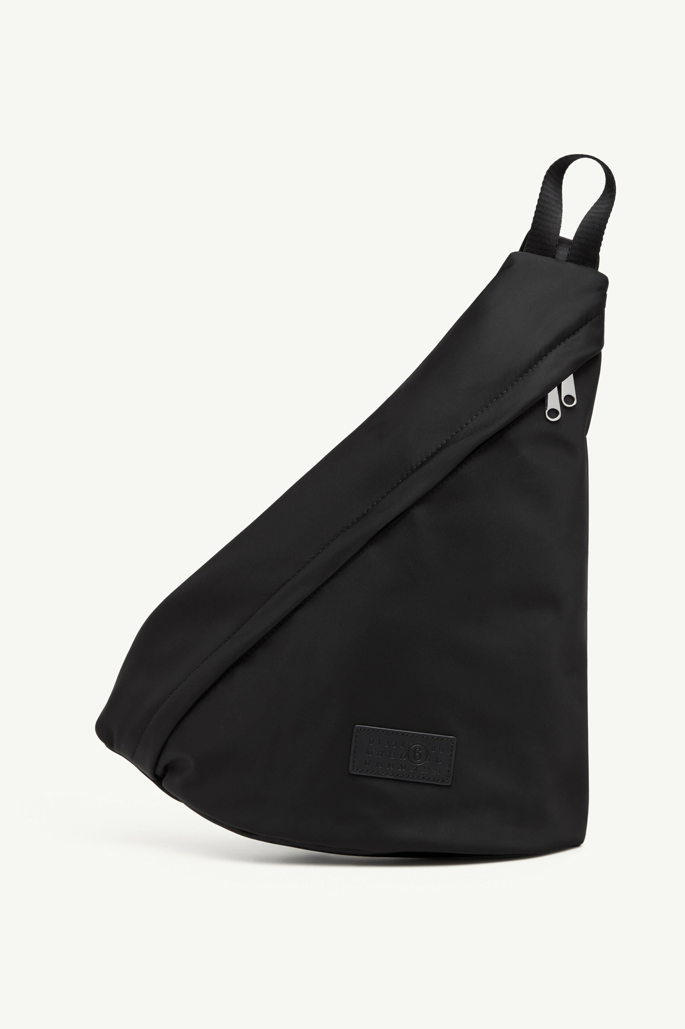 Nylon sling crossbody bag