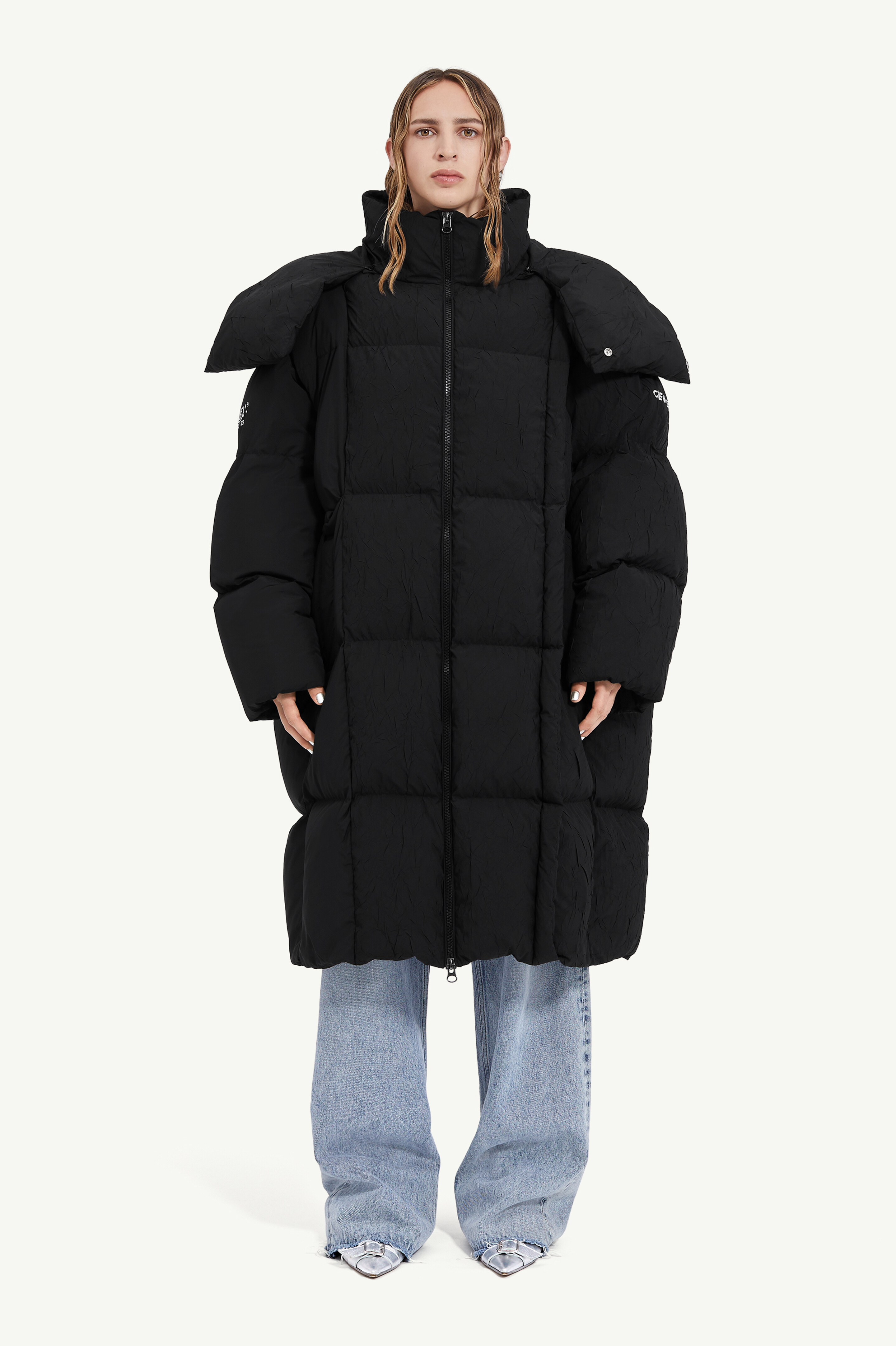 MM6 x Chen Peng Puffer coat