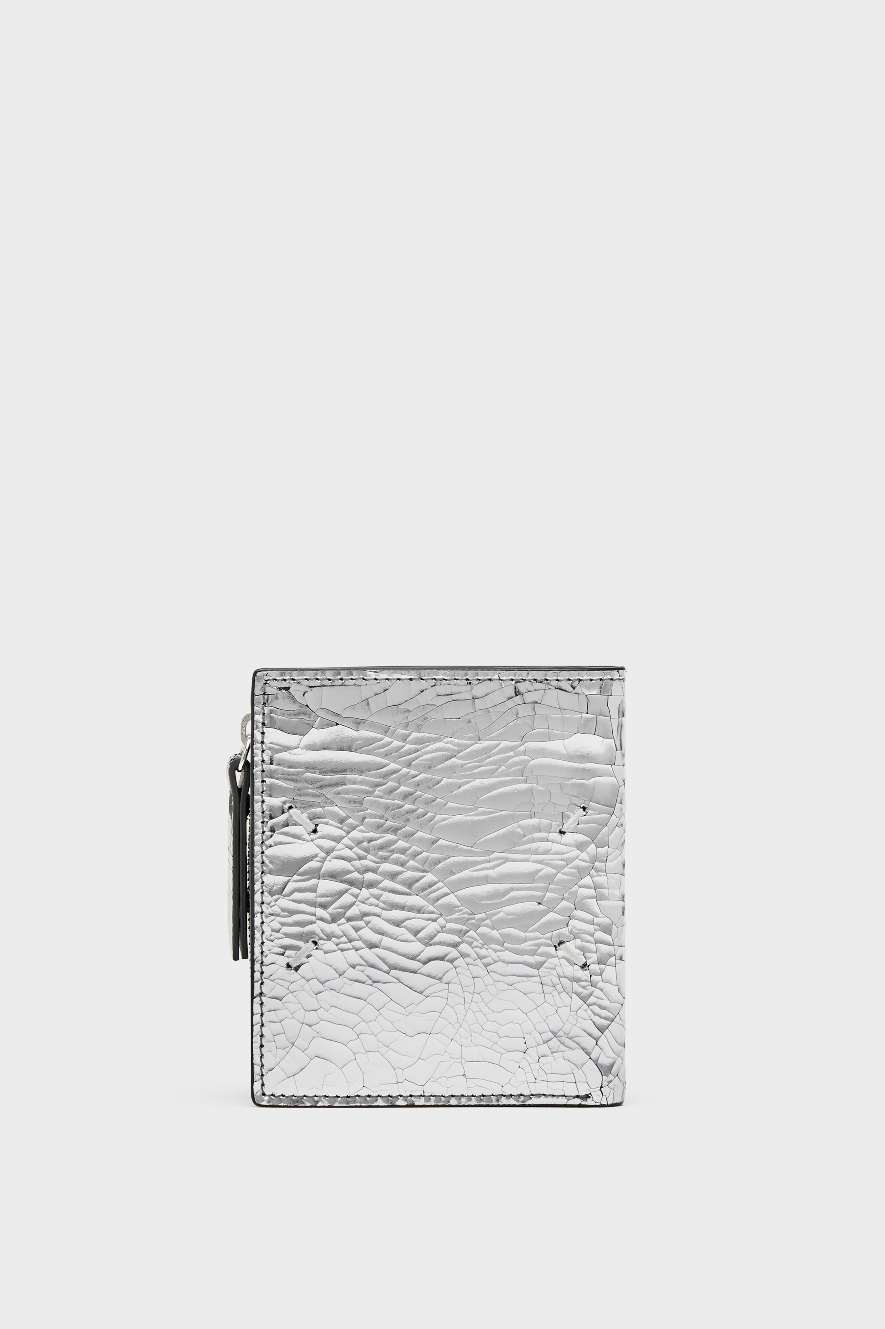 Broken mirror flap wallet