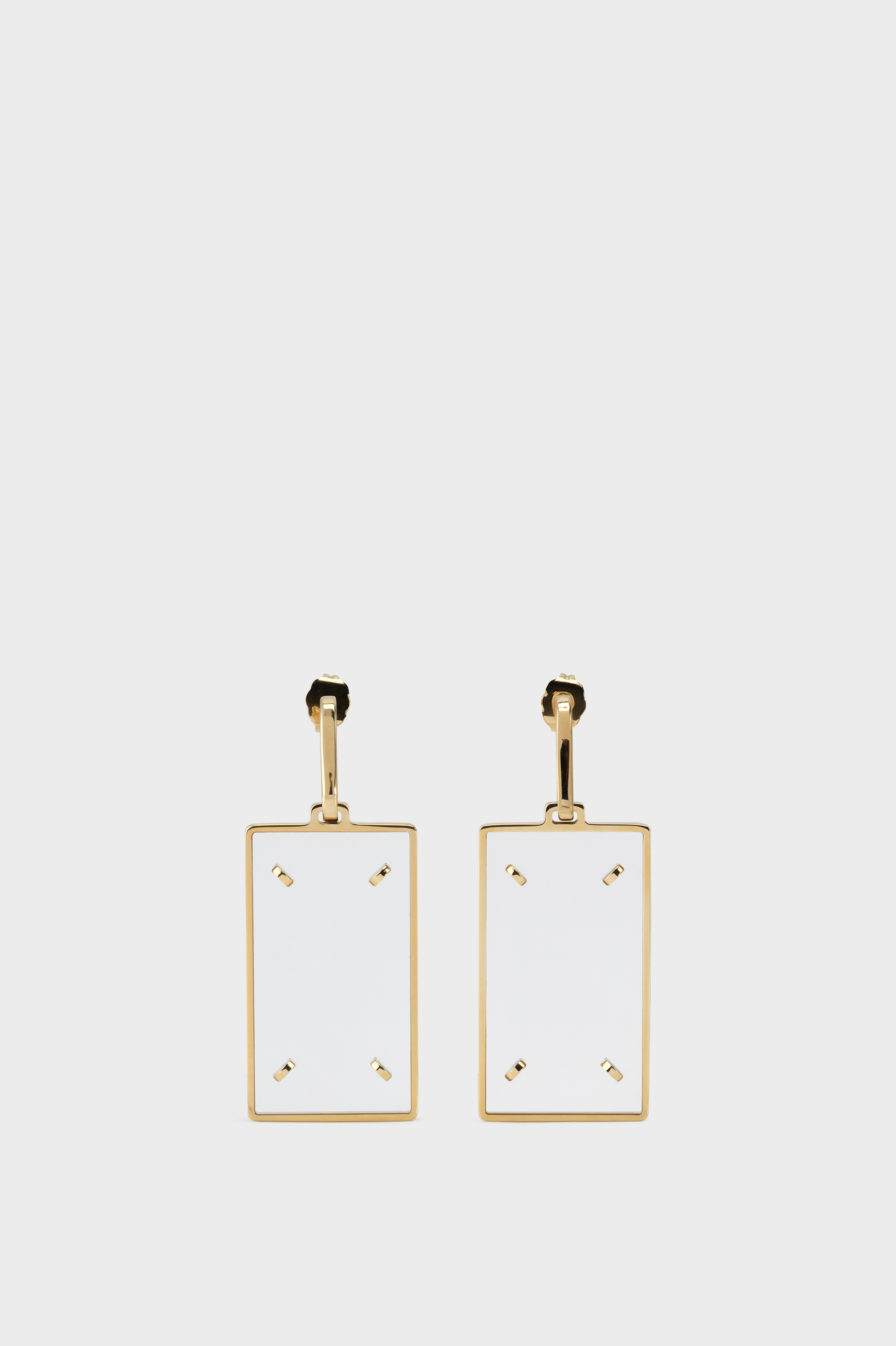 Four Stitches Drop Earrings