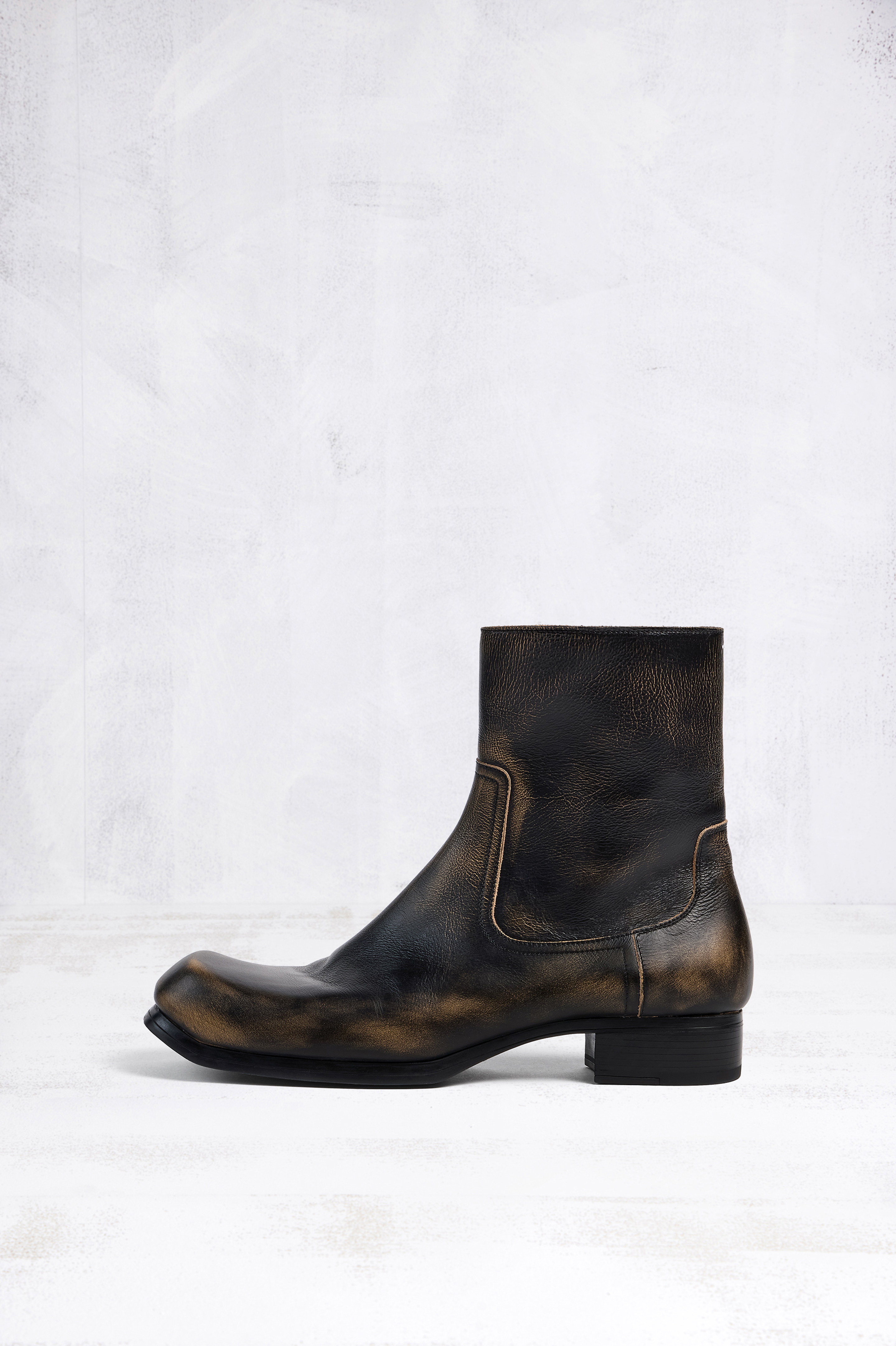 Float Ankle Boots Bleached