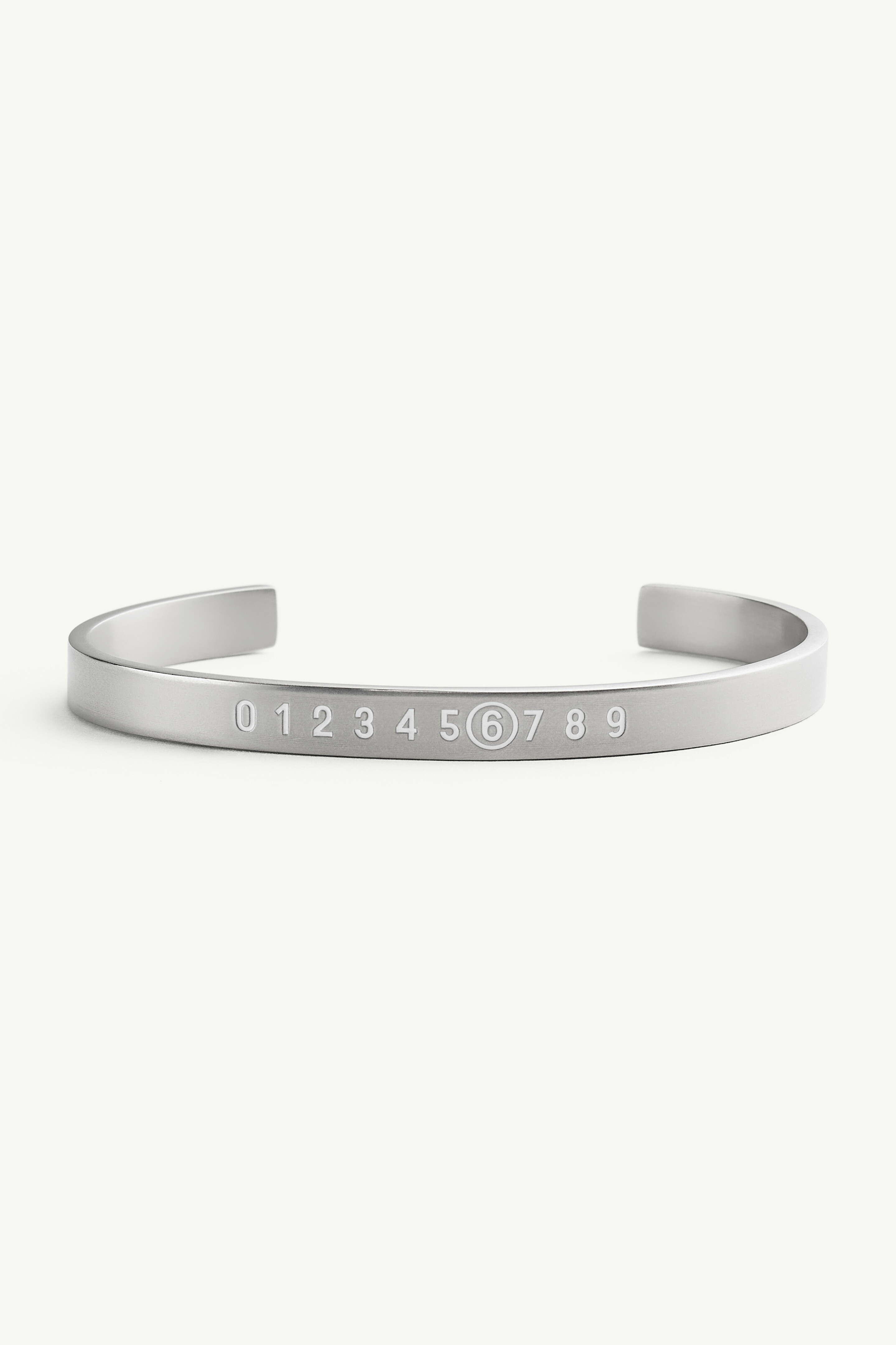 Numeric bracelet cuff