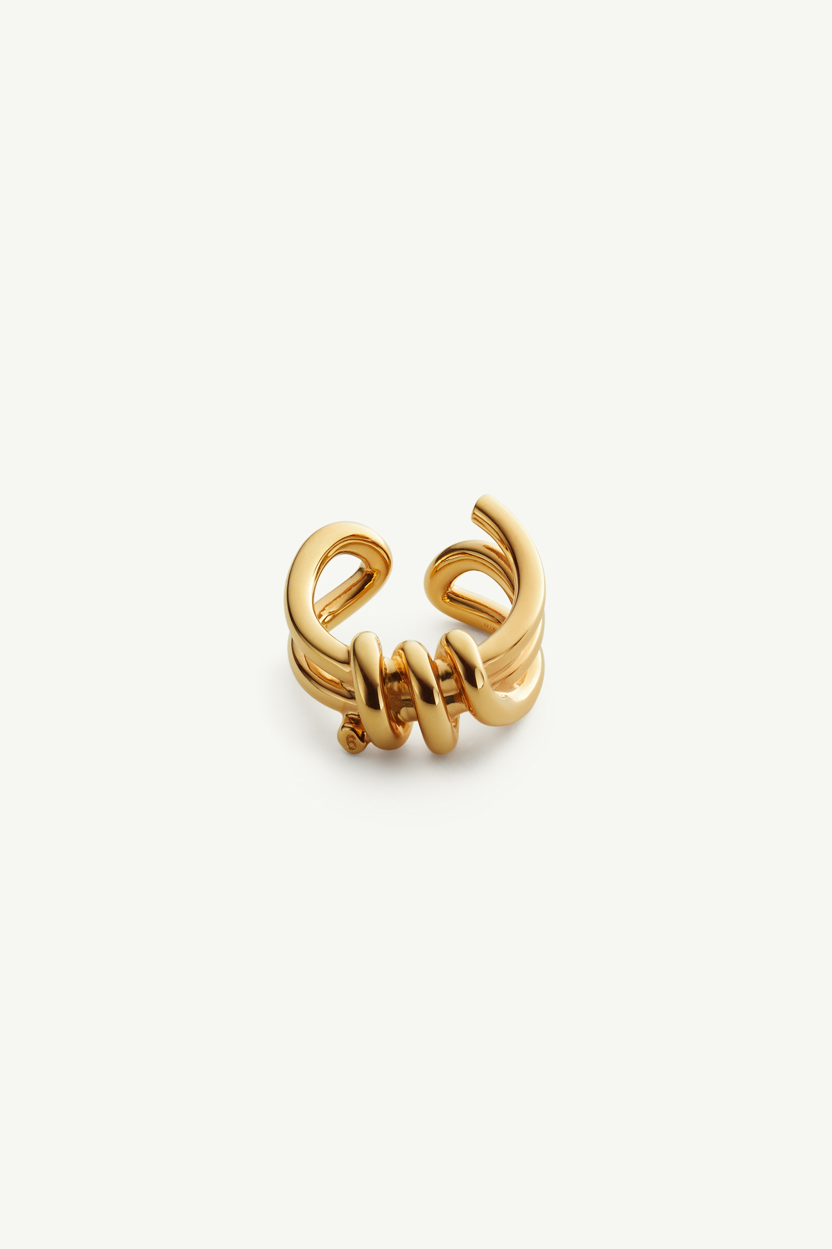 Knotted ring