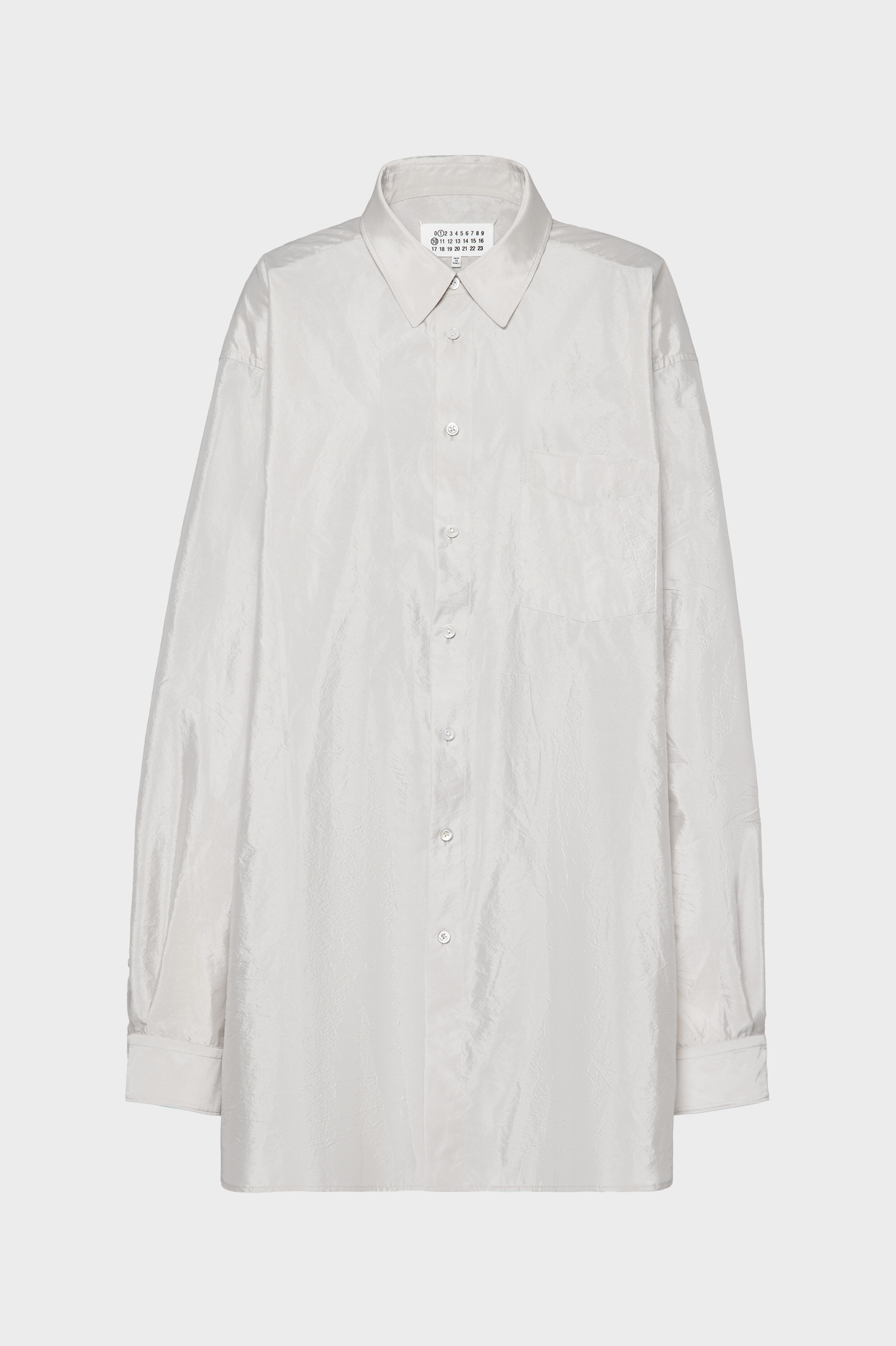 Women's Gray Oversized Shirt | Maison Margiela
