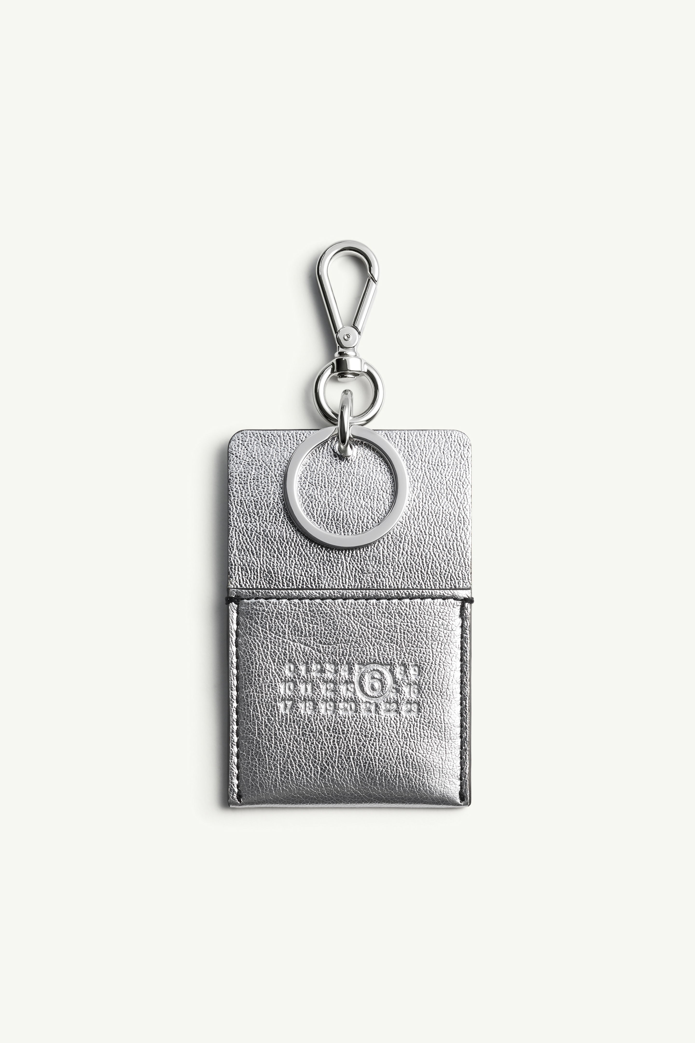 Numeric key bag charm