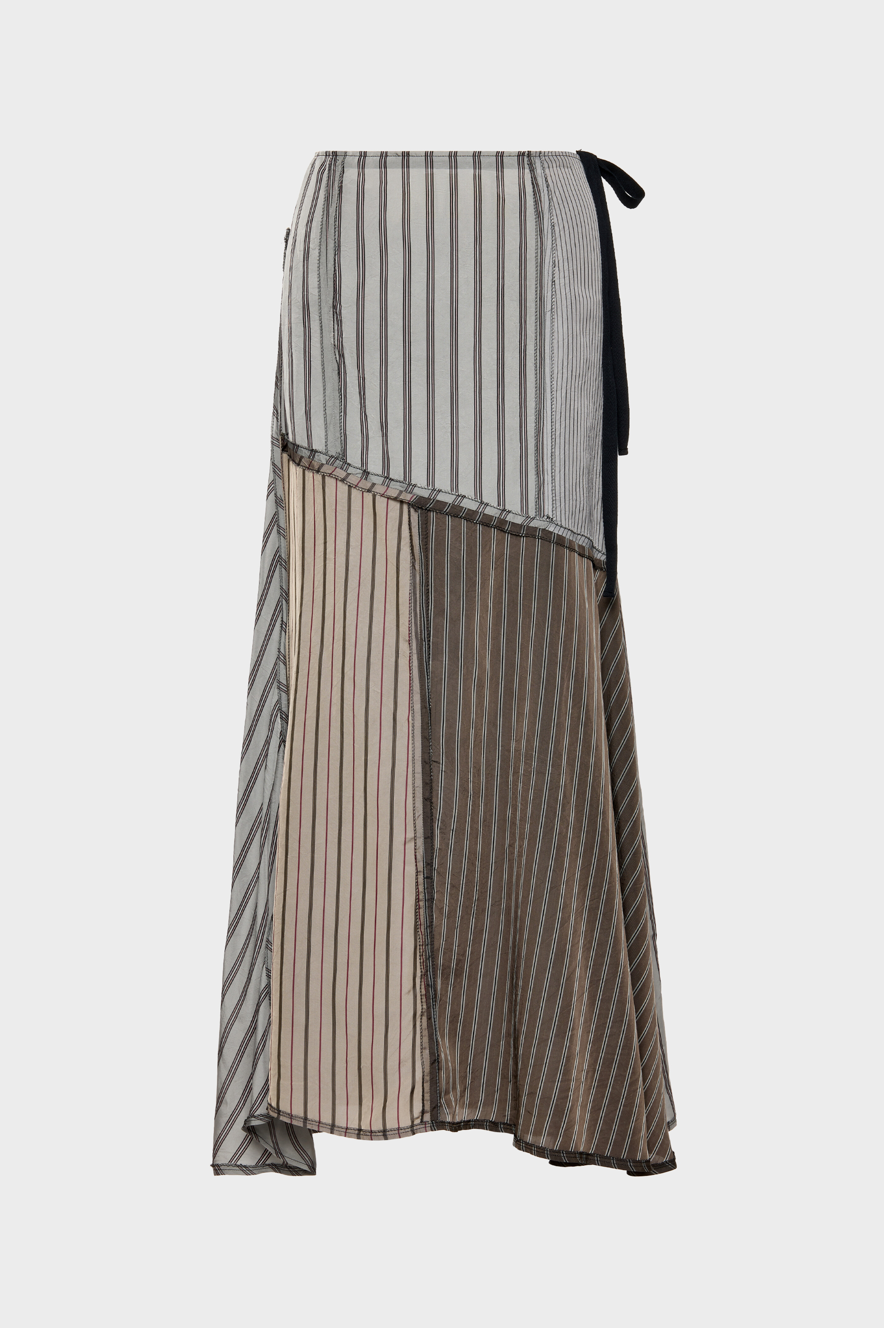 Patchwork Long Skirt