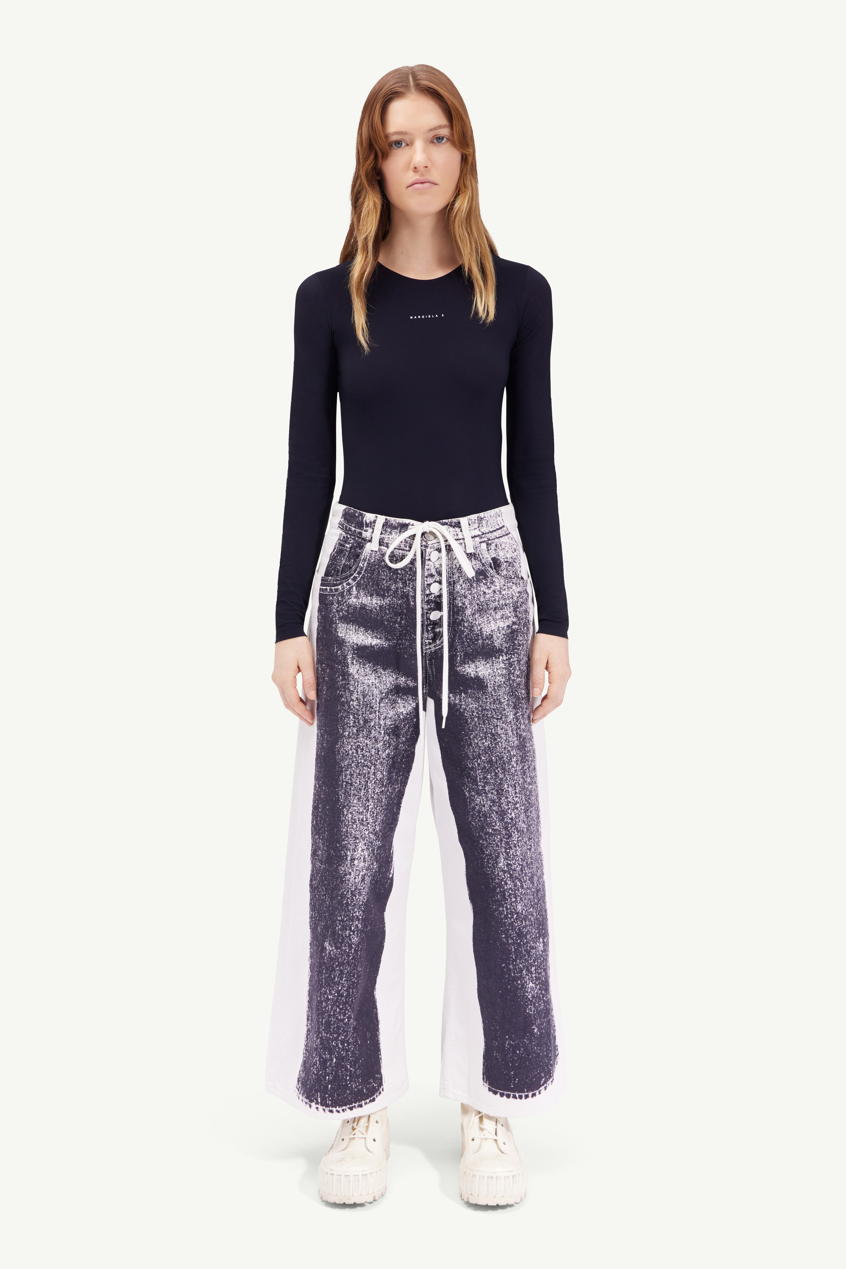 High neck bodysuit