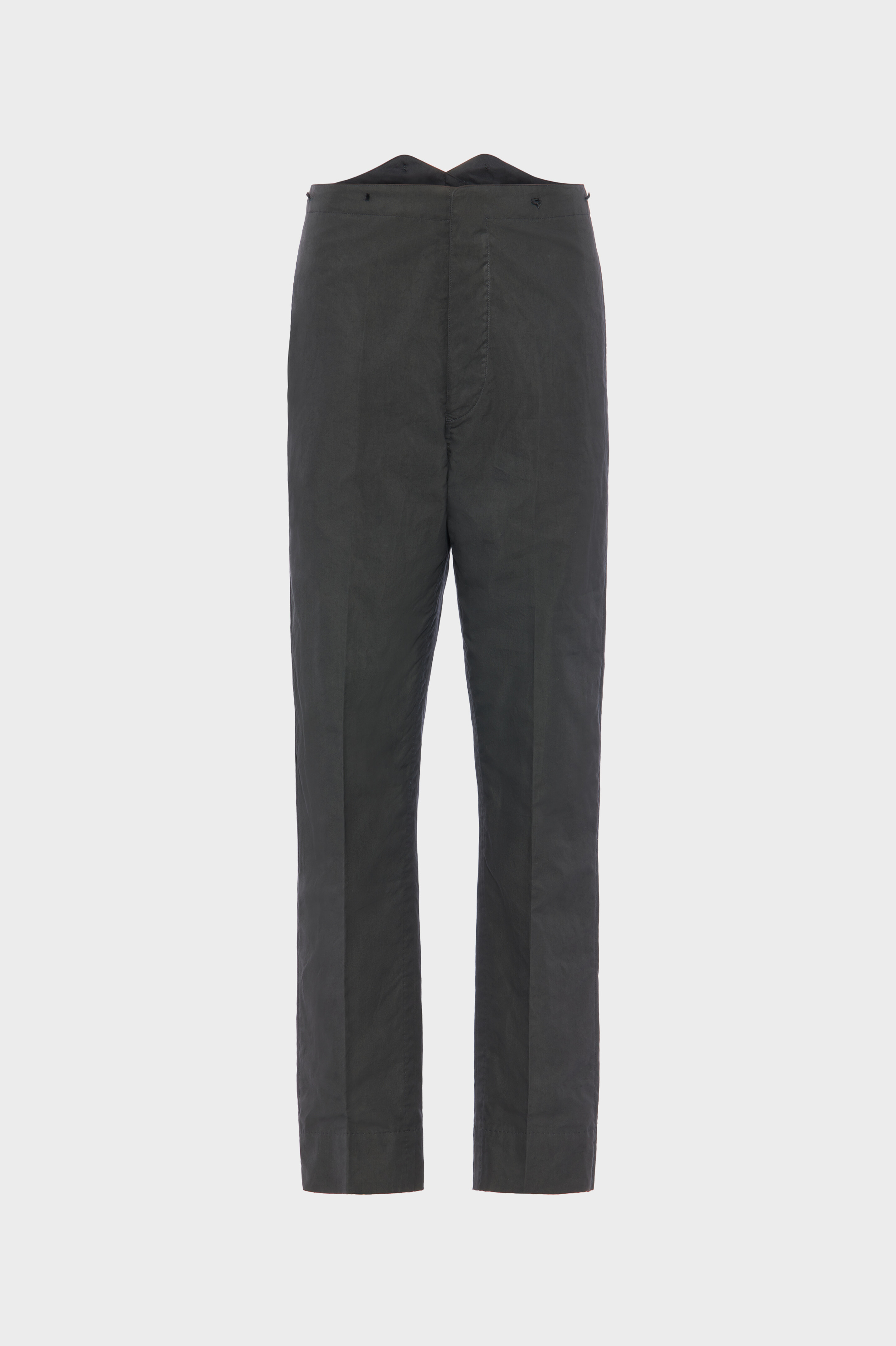 Creased Cotton silk trousers