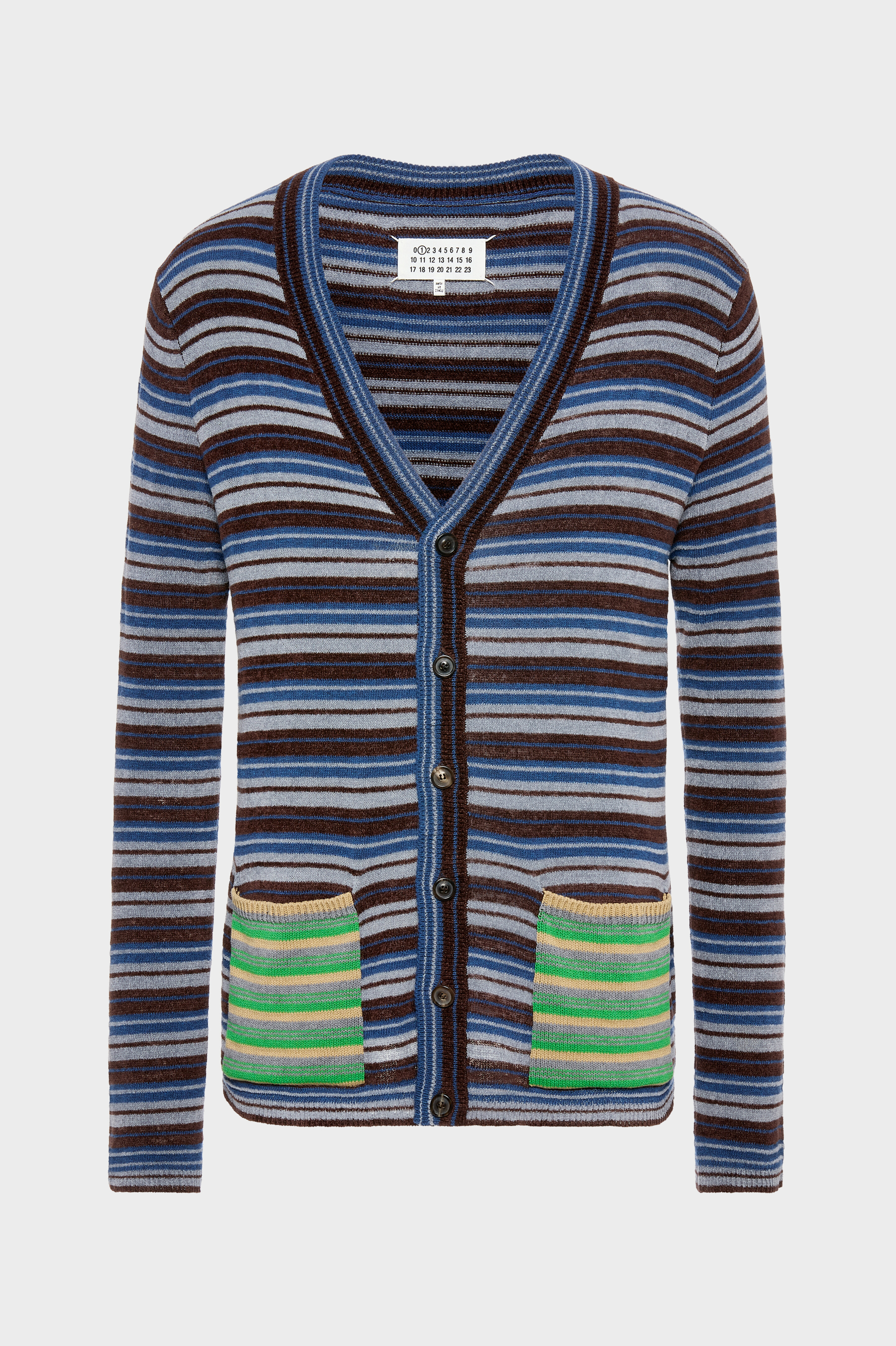 Striped Wool Cardigan