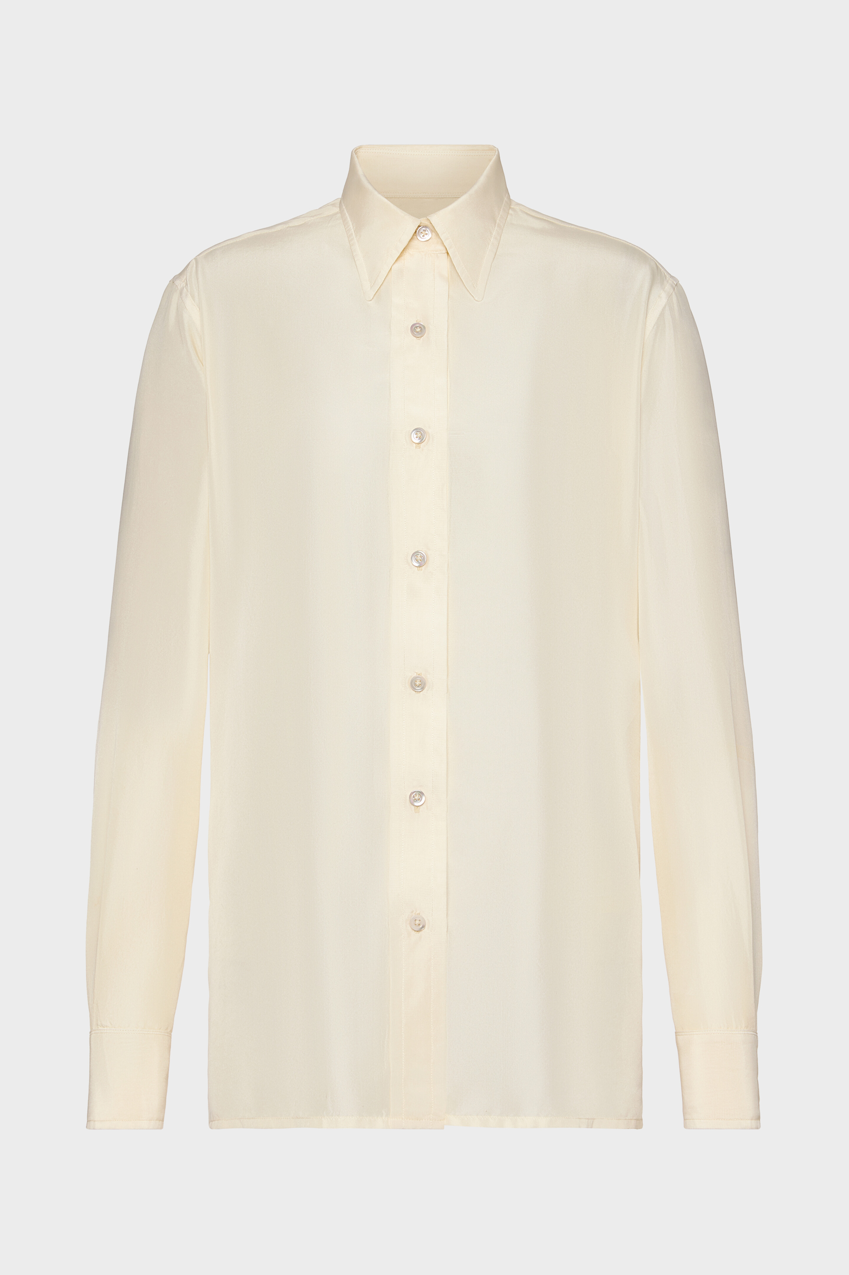 Silk Long-Sleeve Shirt