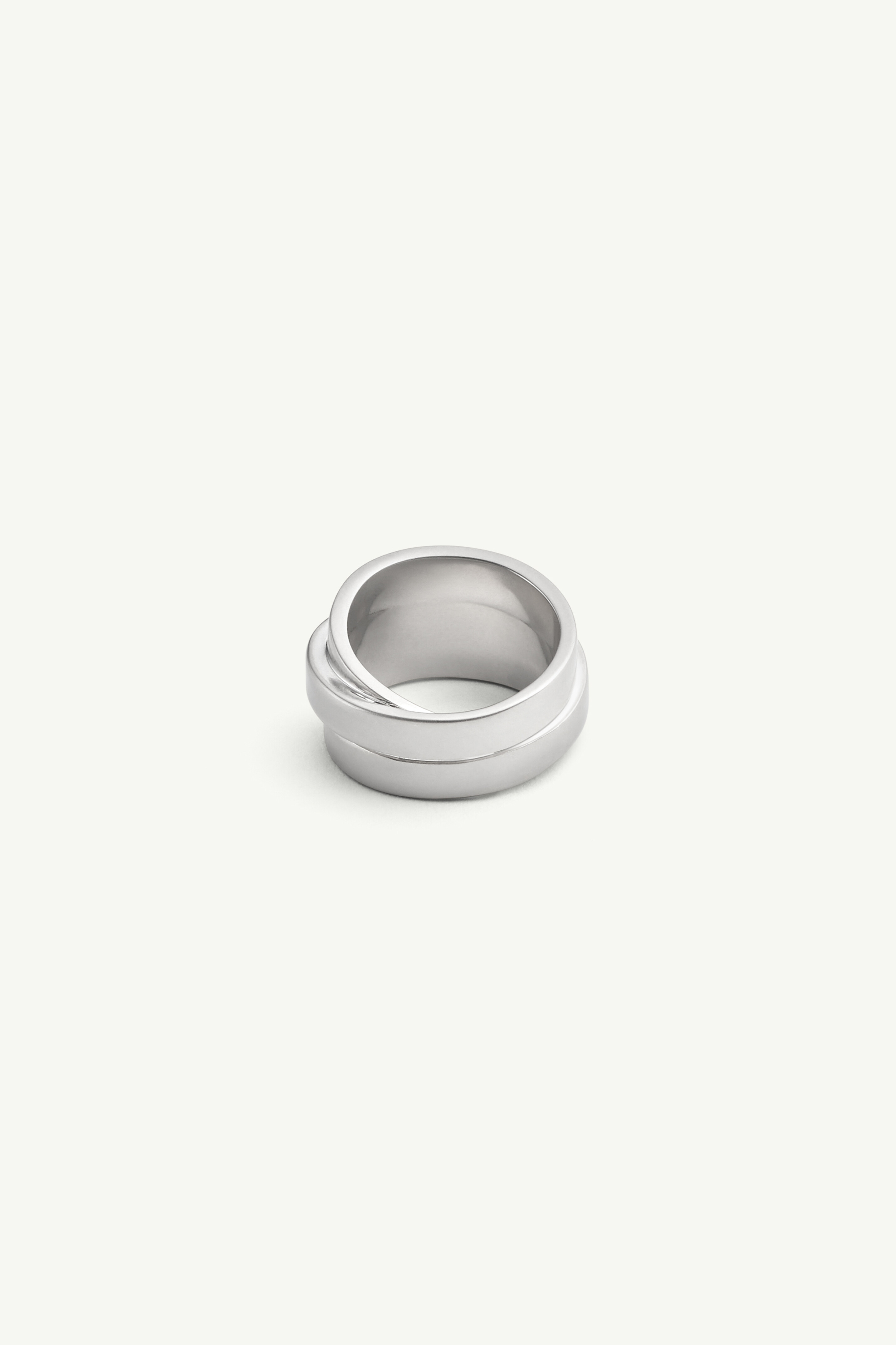 MM6 トリプルロゴ 「ニューメリック」リング グレー | Maison Margiela公式