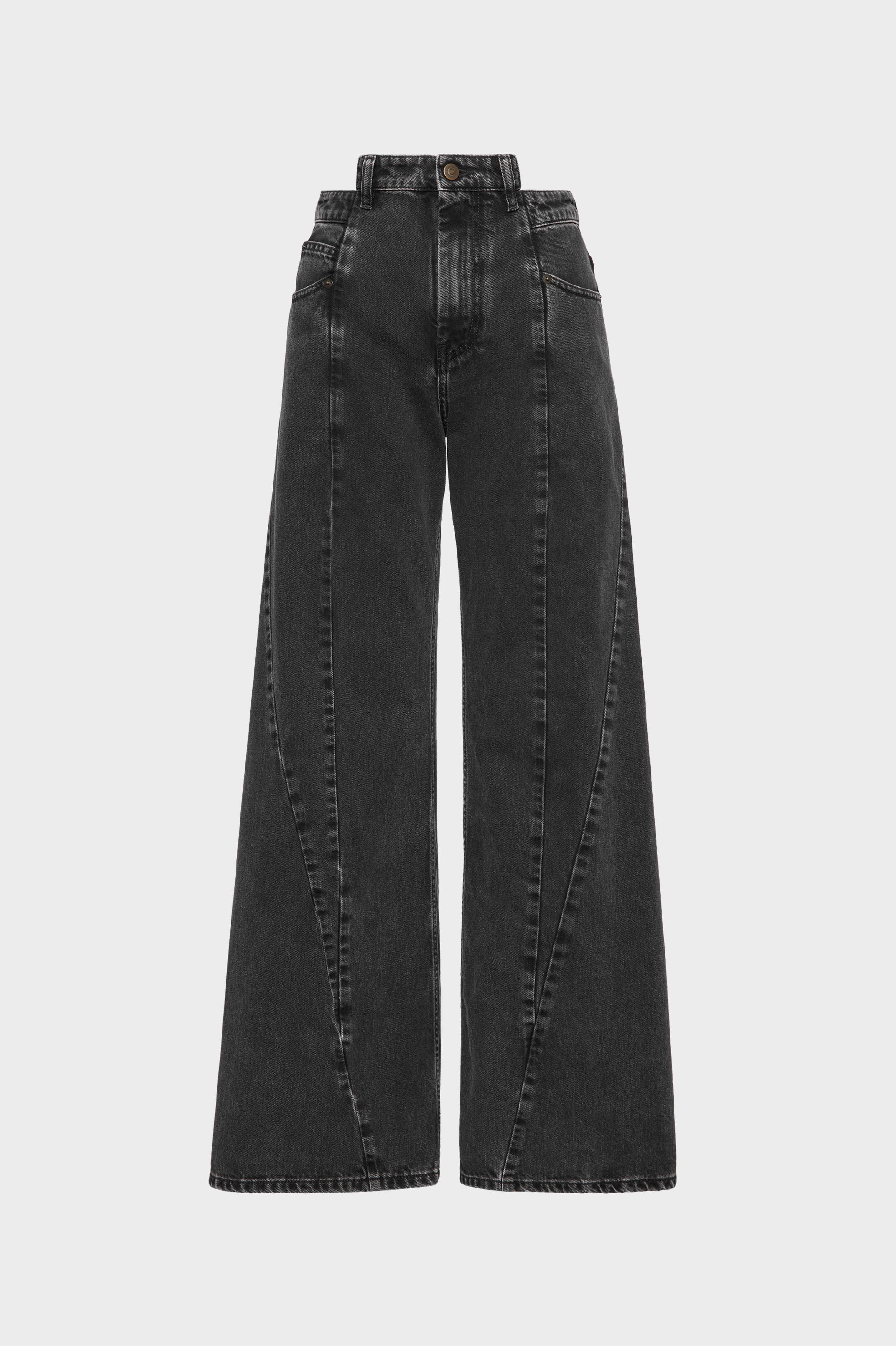Cut-out jeans