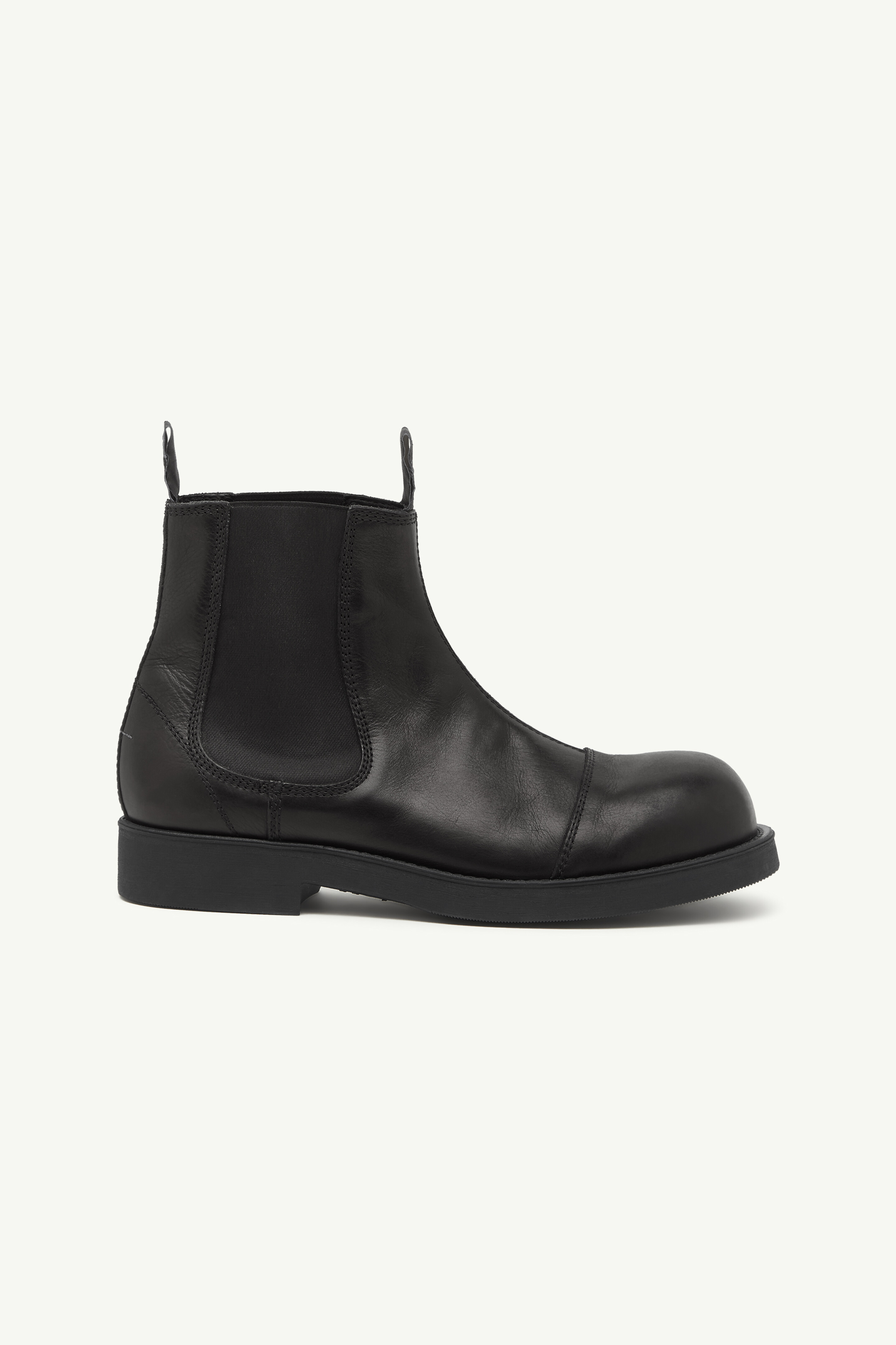 Chelsea-Bikerstiefel aus Leder
