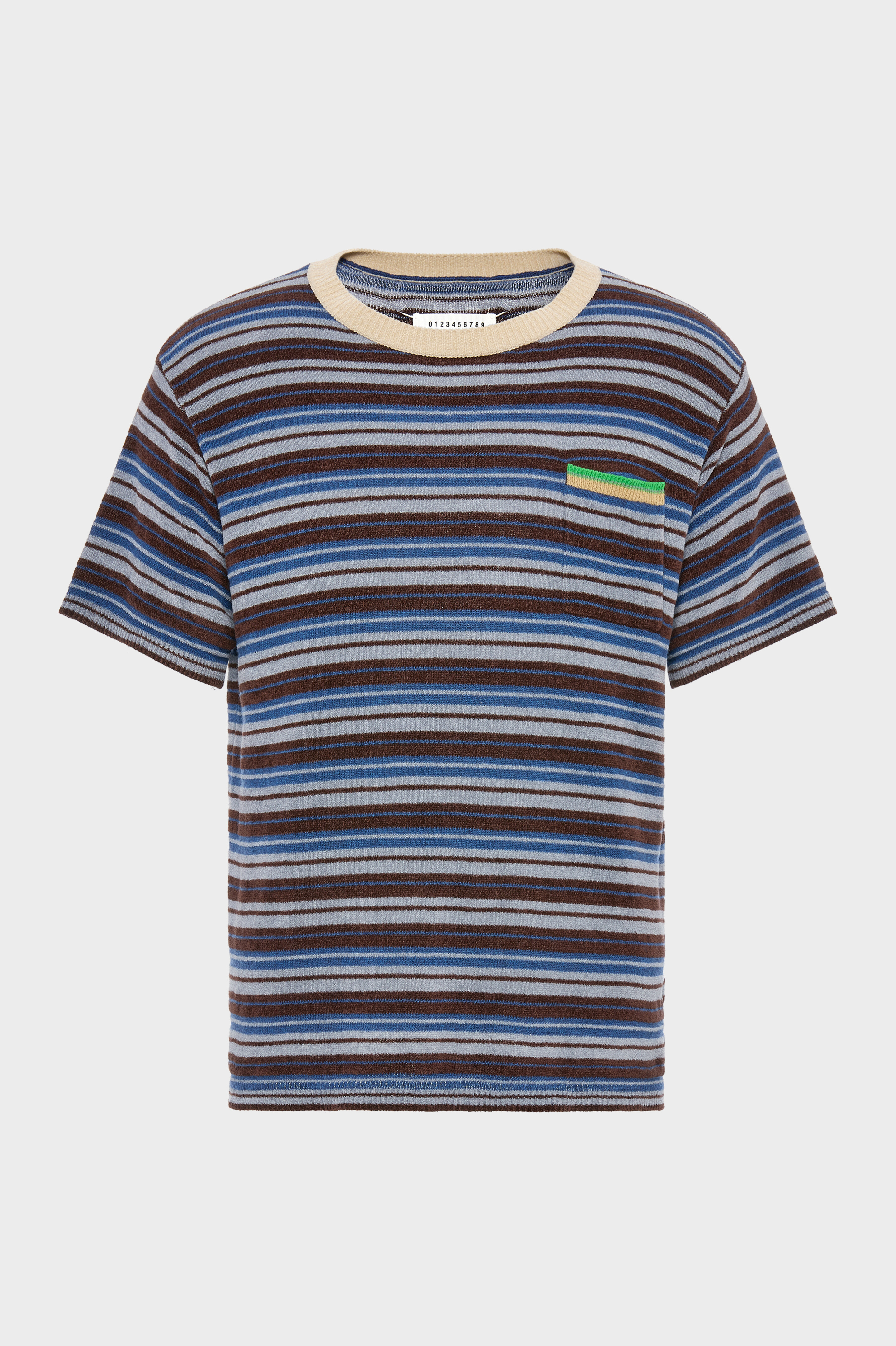 Striped Wool Crewneck Sweater