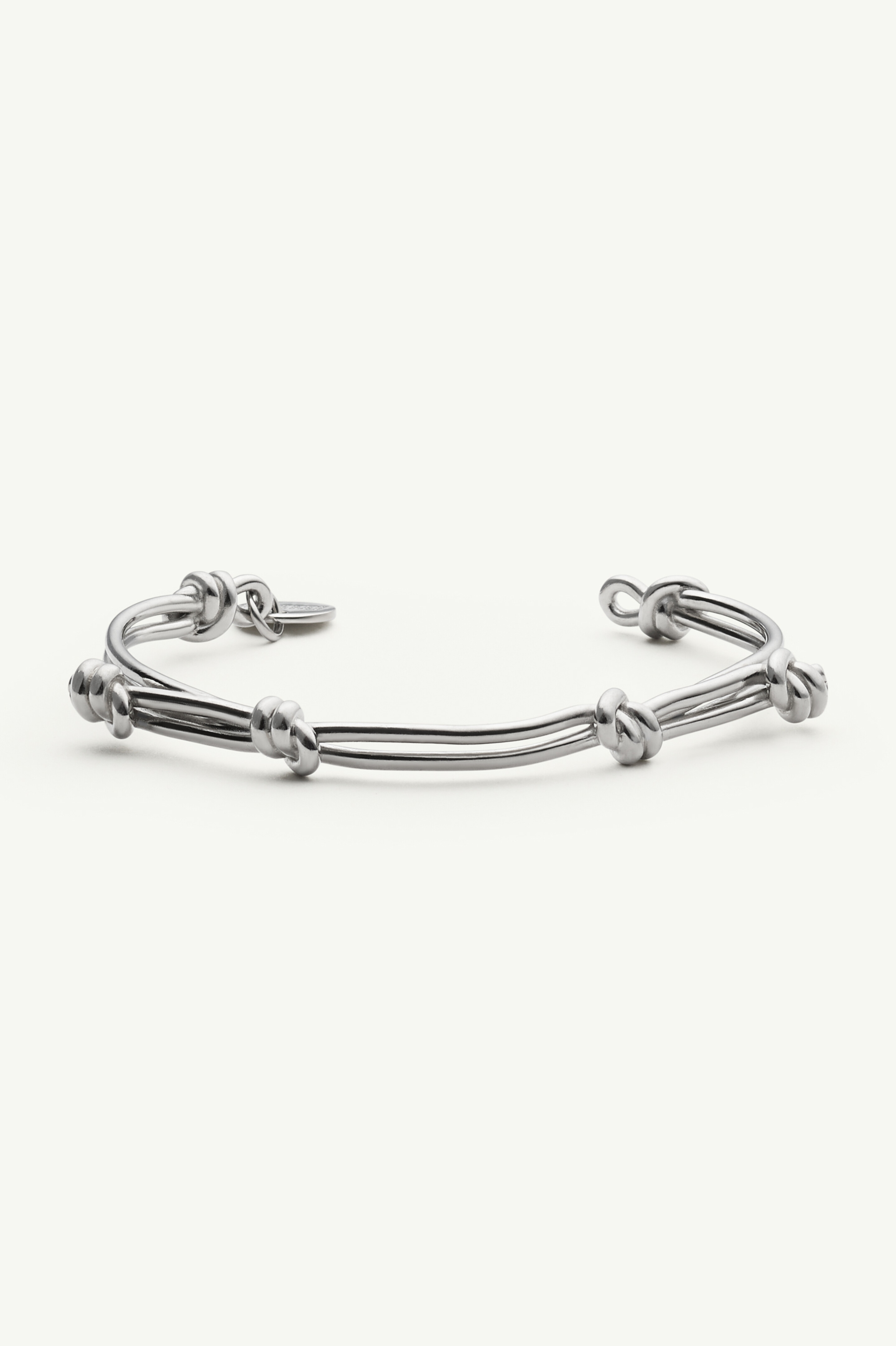 Burnished cuff bracelet