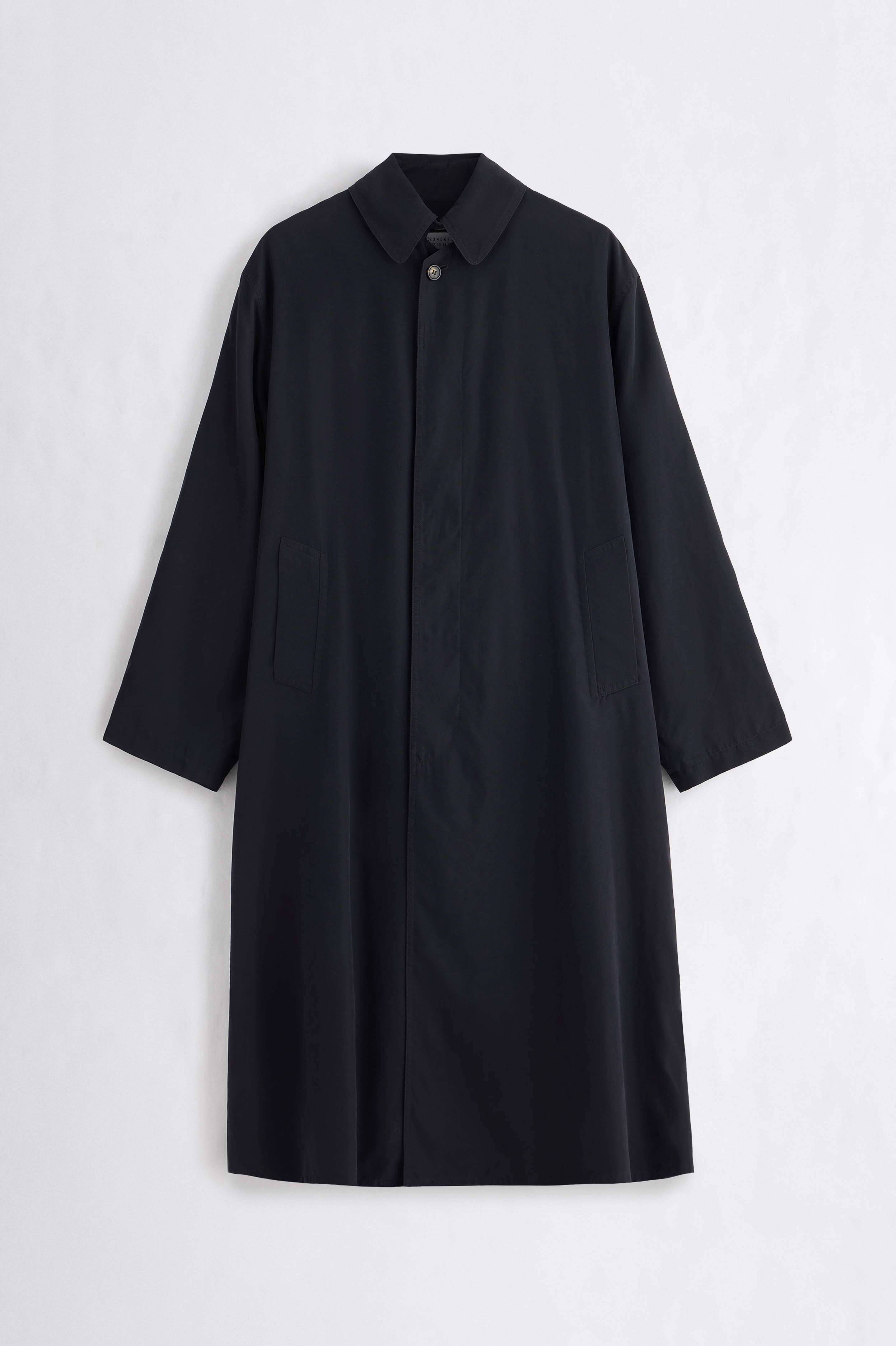 Peached trench coat