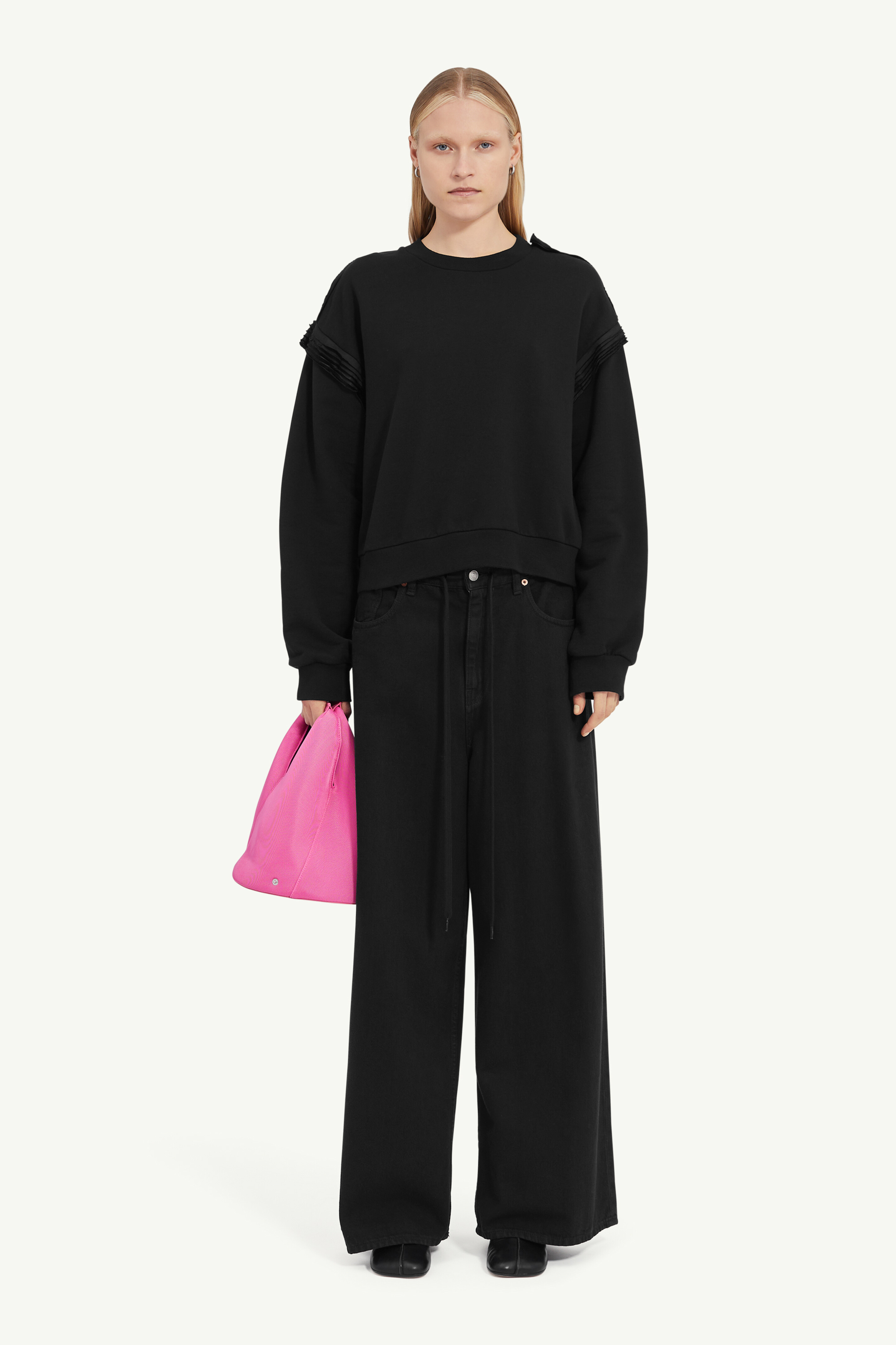 Lightweight Denim 5-pocket Trousers