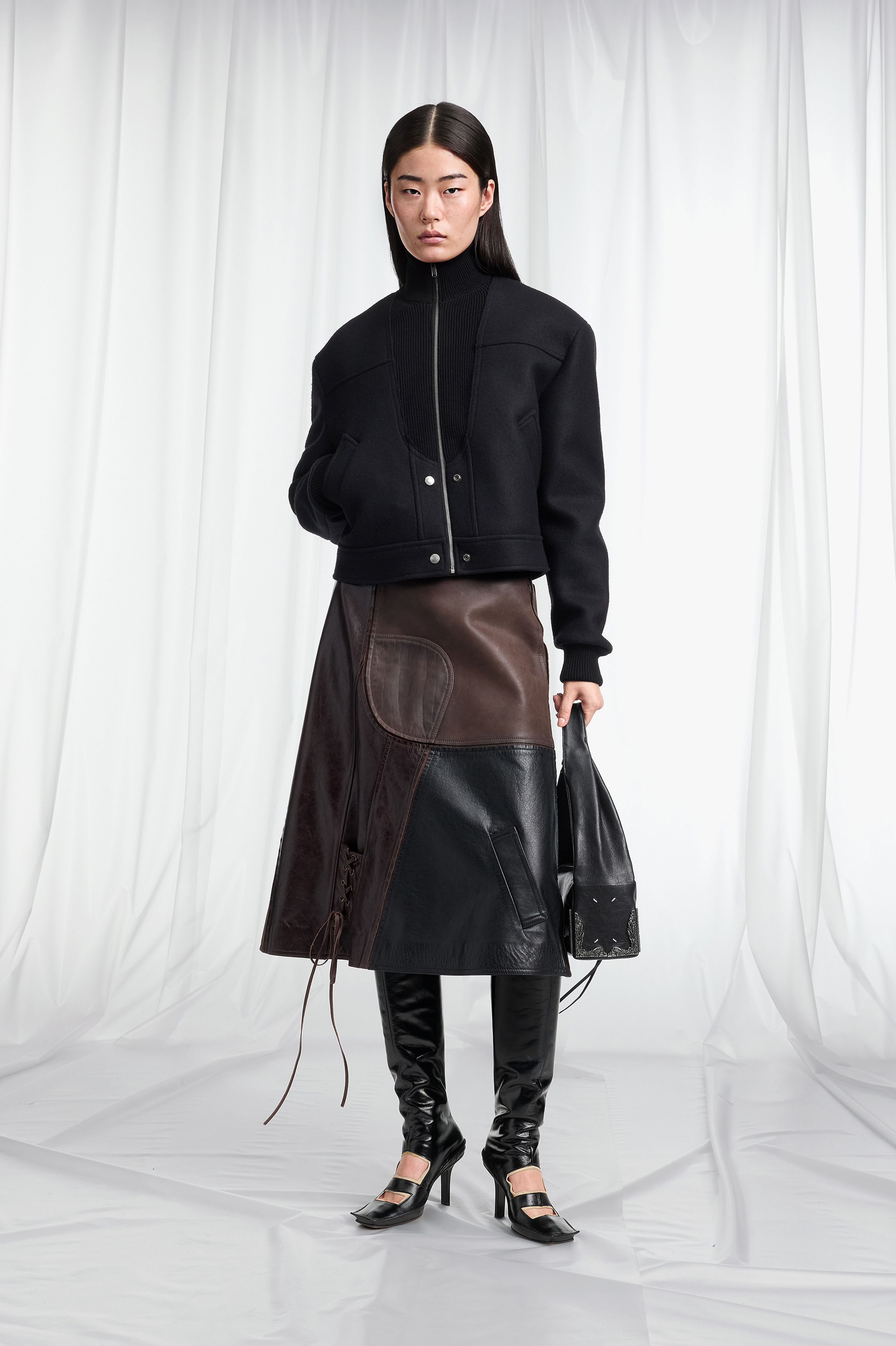 Virgin Wool Bomber Jacket