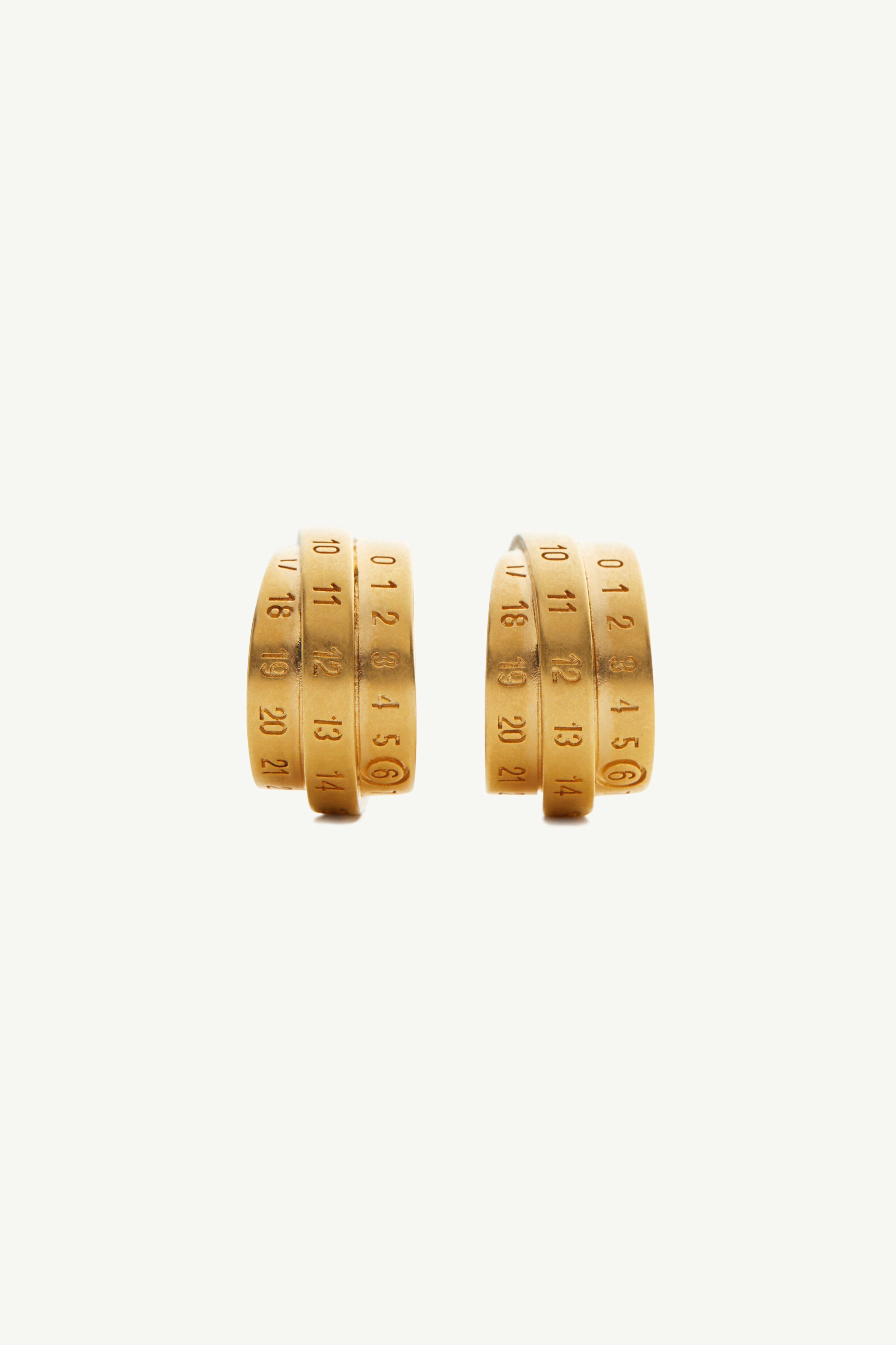 Numeric earrings