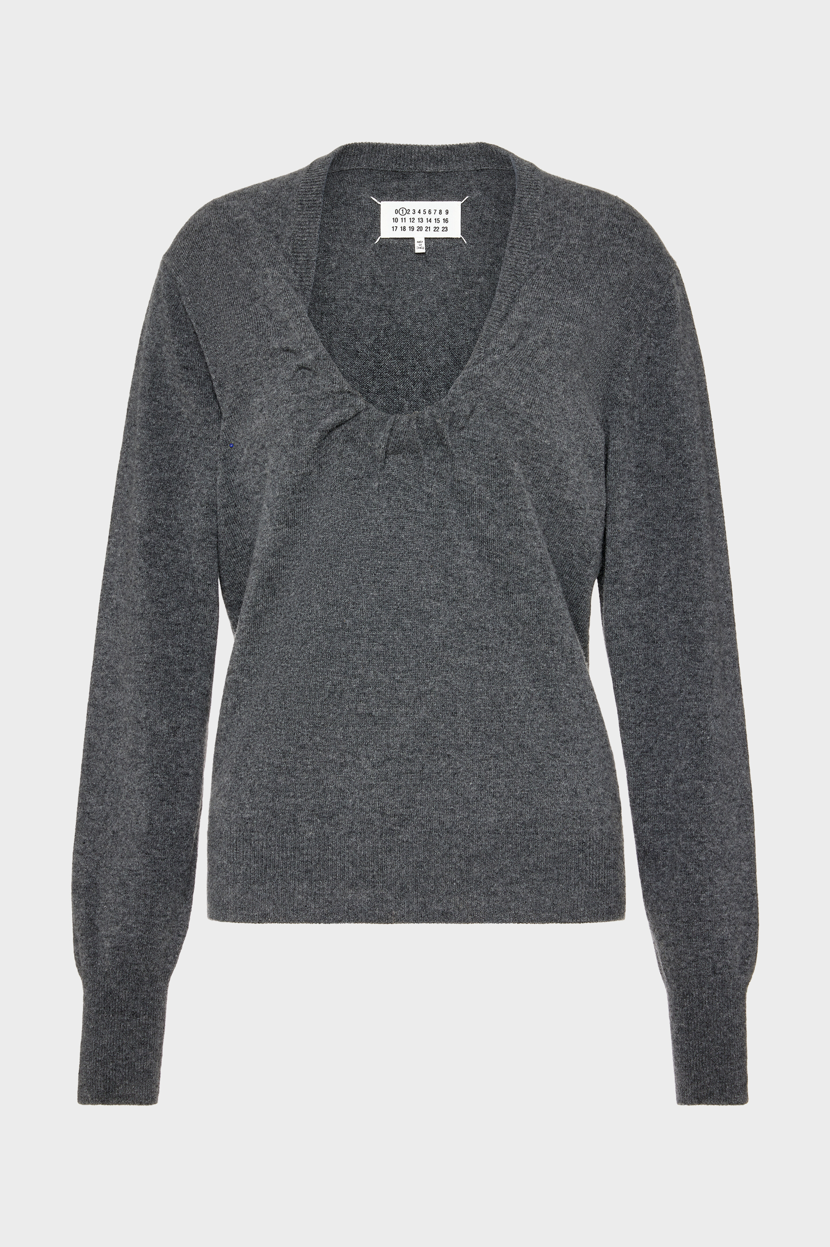 Twisted Knit Crewneck Sweater