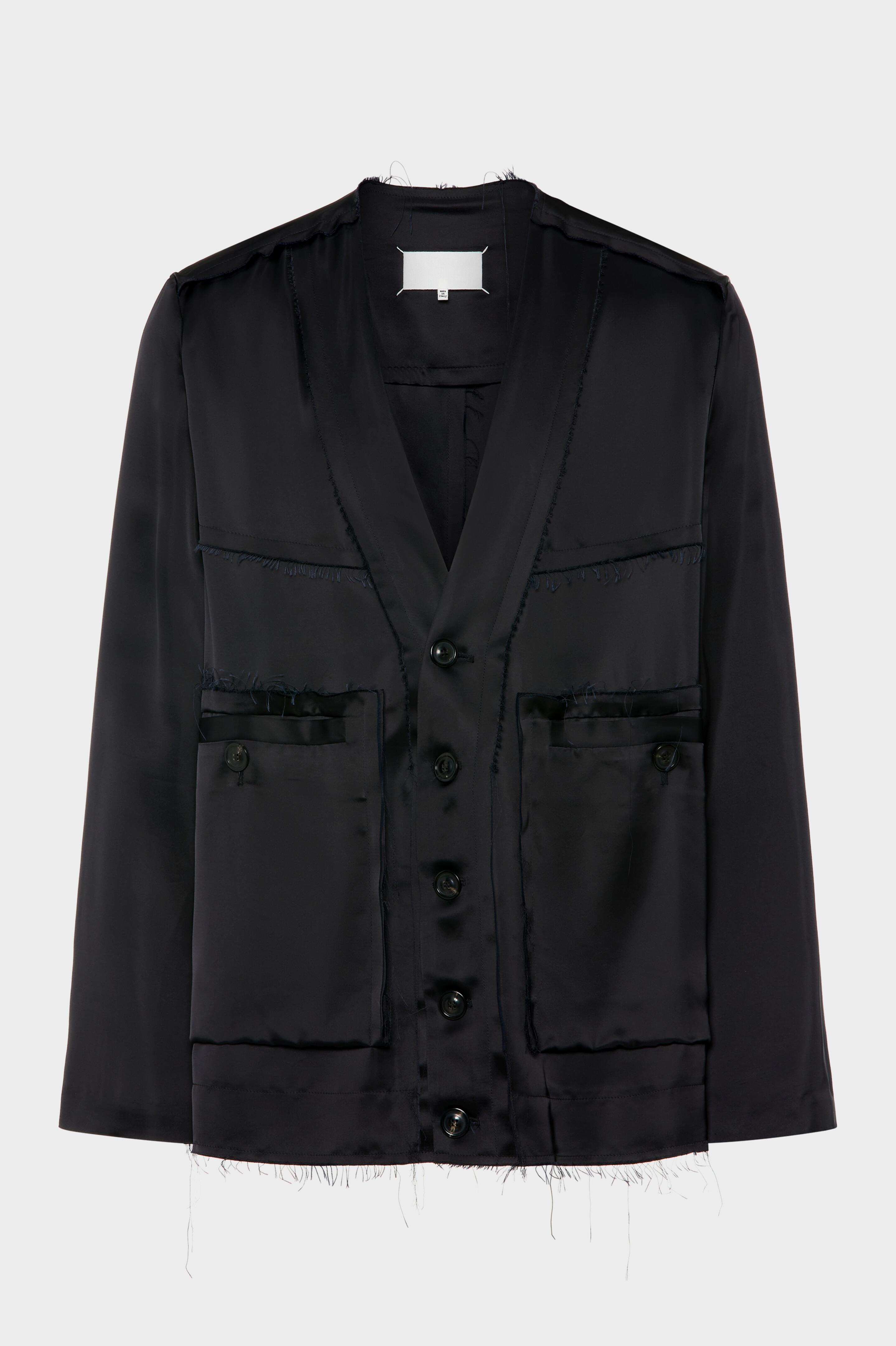 Patchwork Satin Jacket