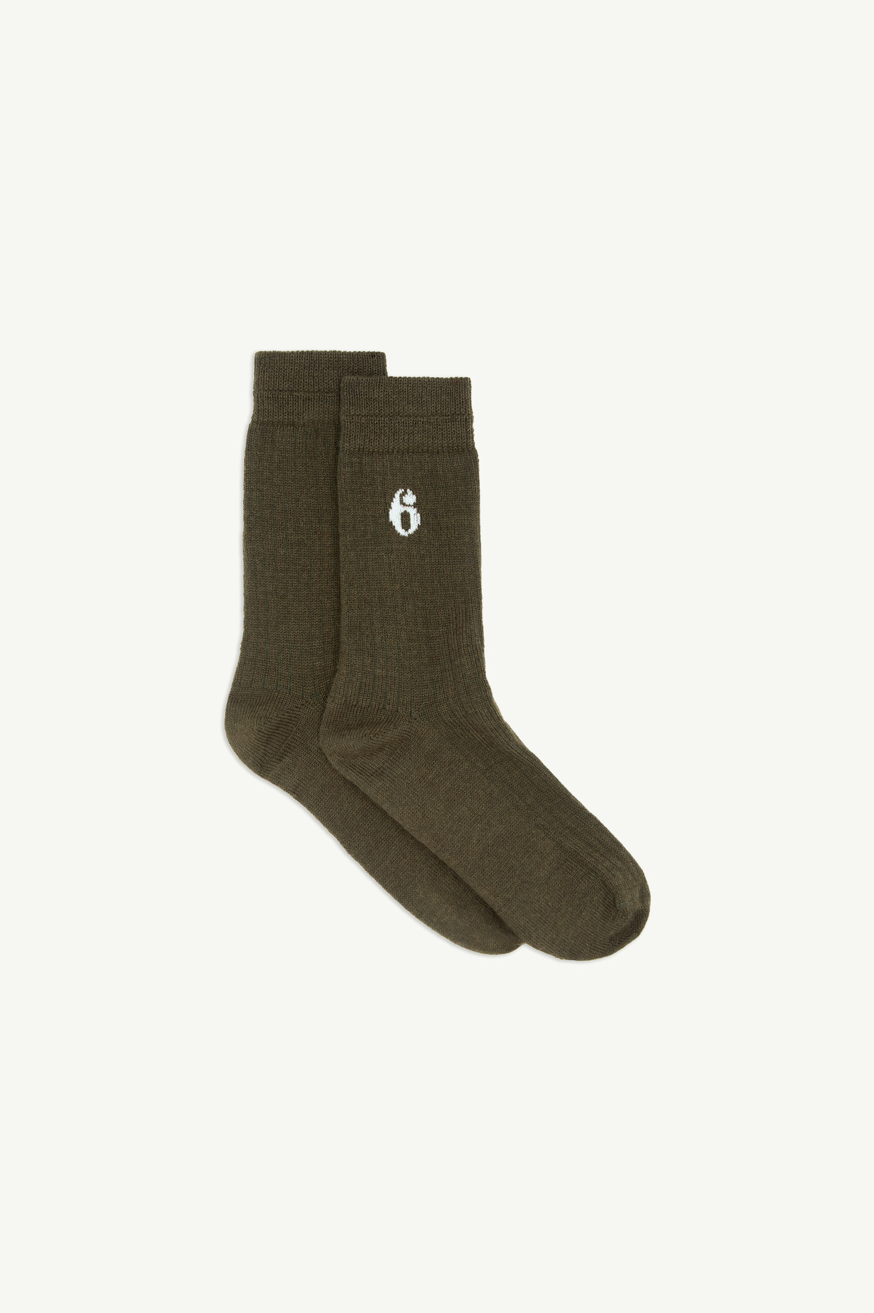 Chaussettes en laine m&eacute;lang&eacute;e