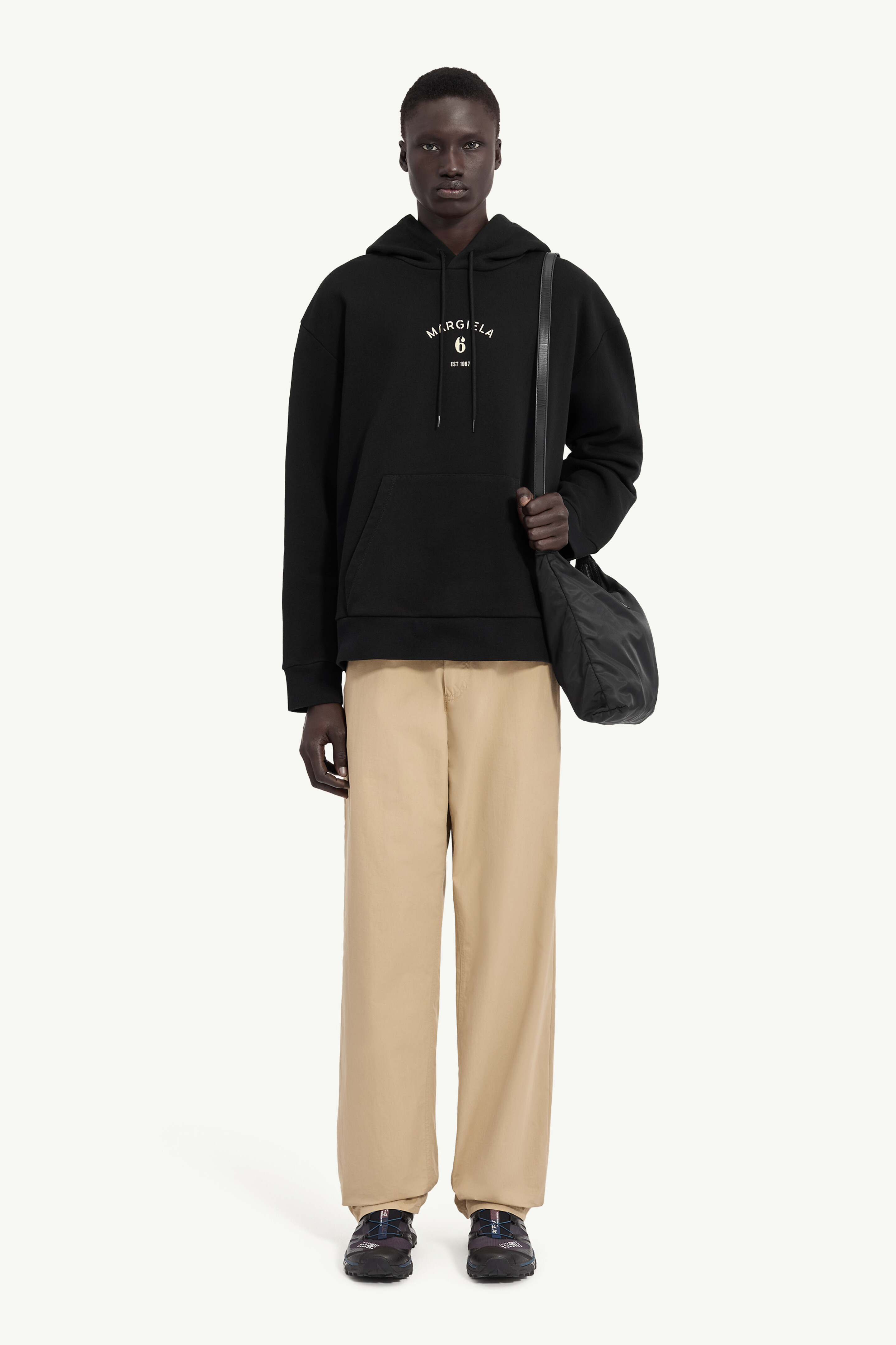 Mannequin Print Hooded Sweatshirt
