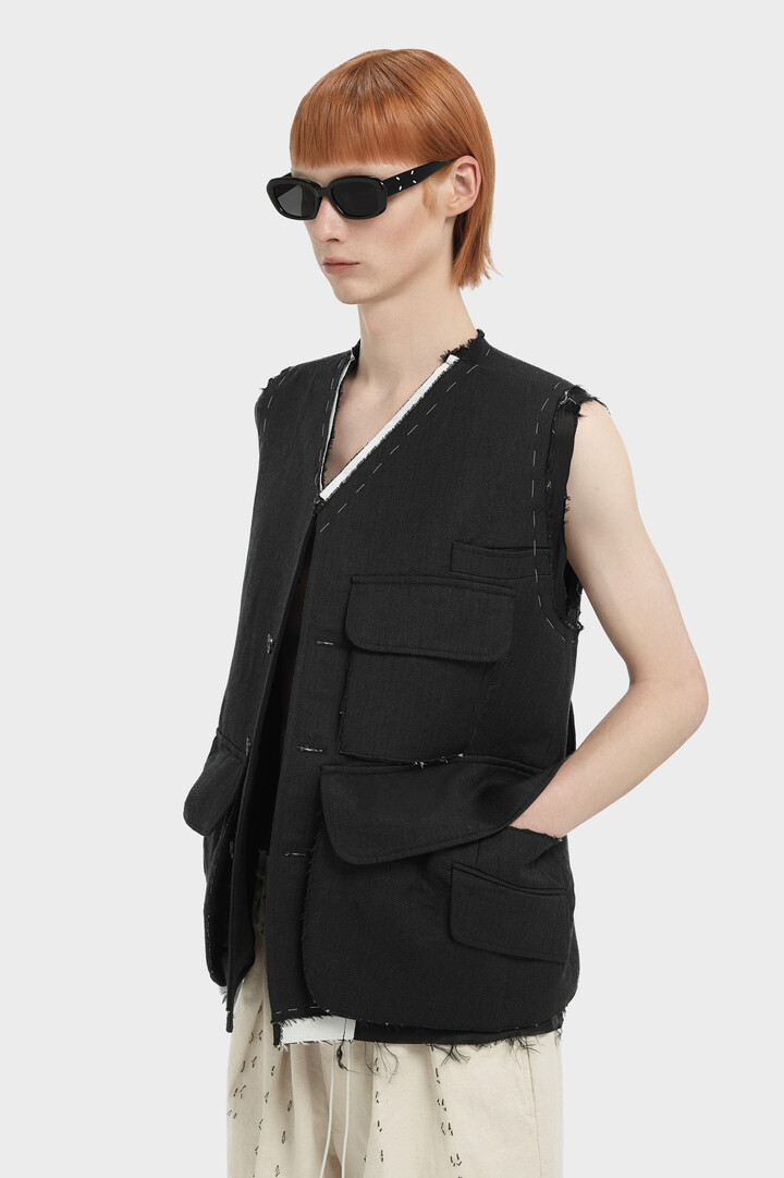 Black MM X Gentle Monster MM207 01 | Maison Margiela Official