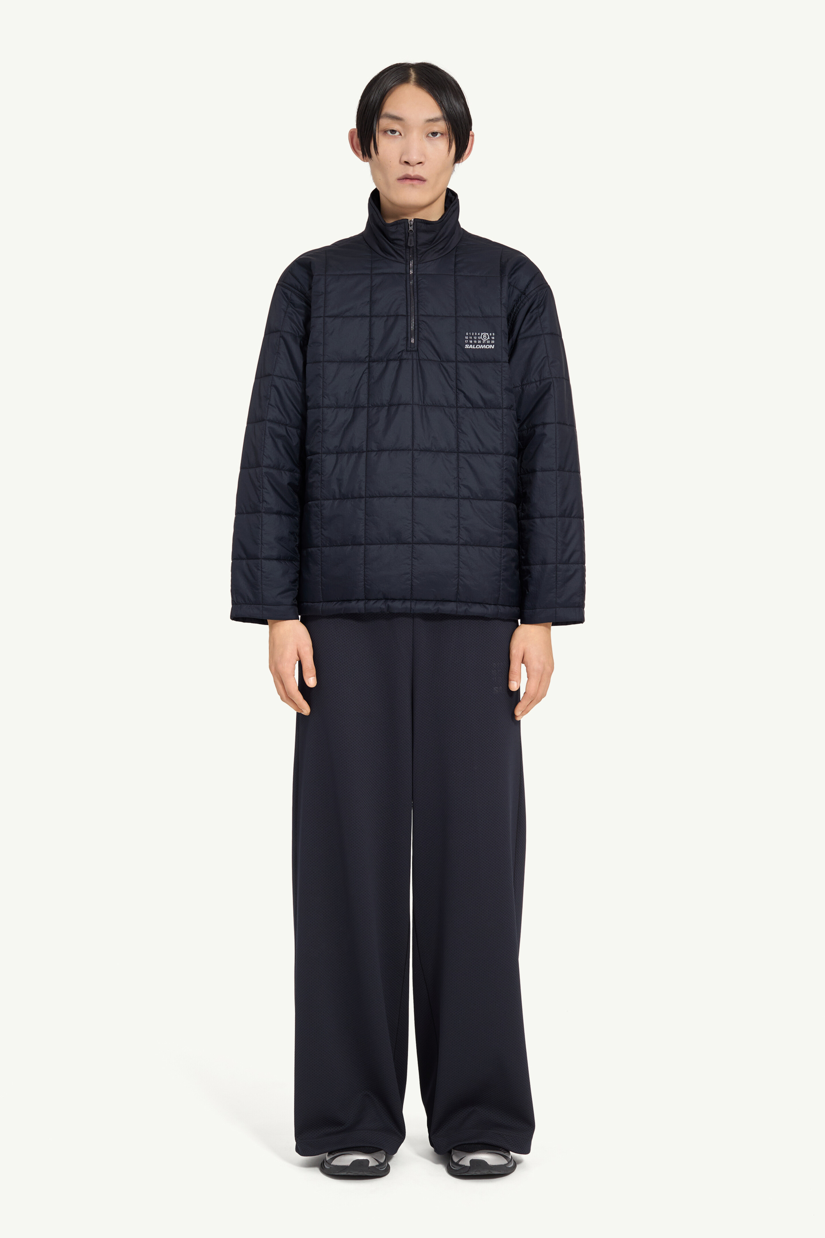 MM6 x Salomon insulated half zip pullover