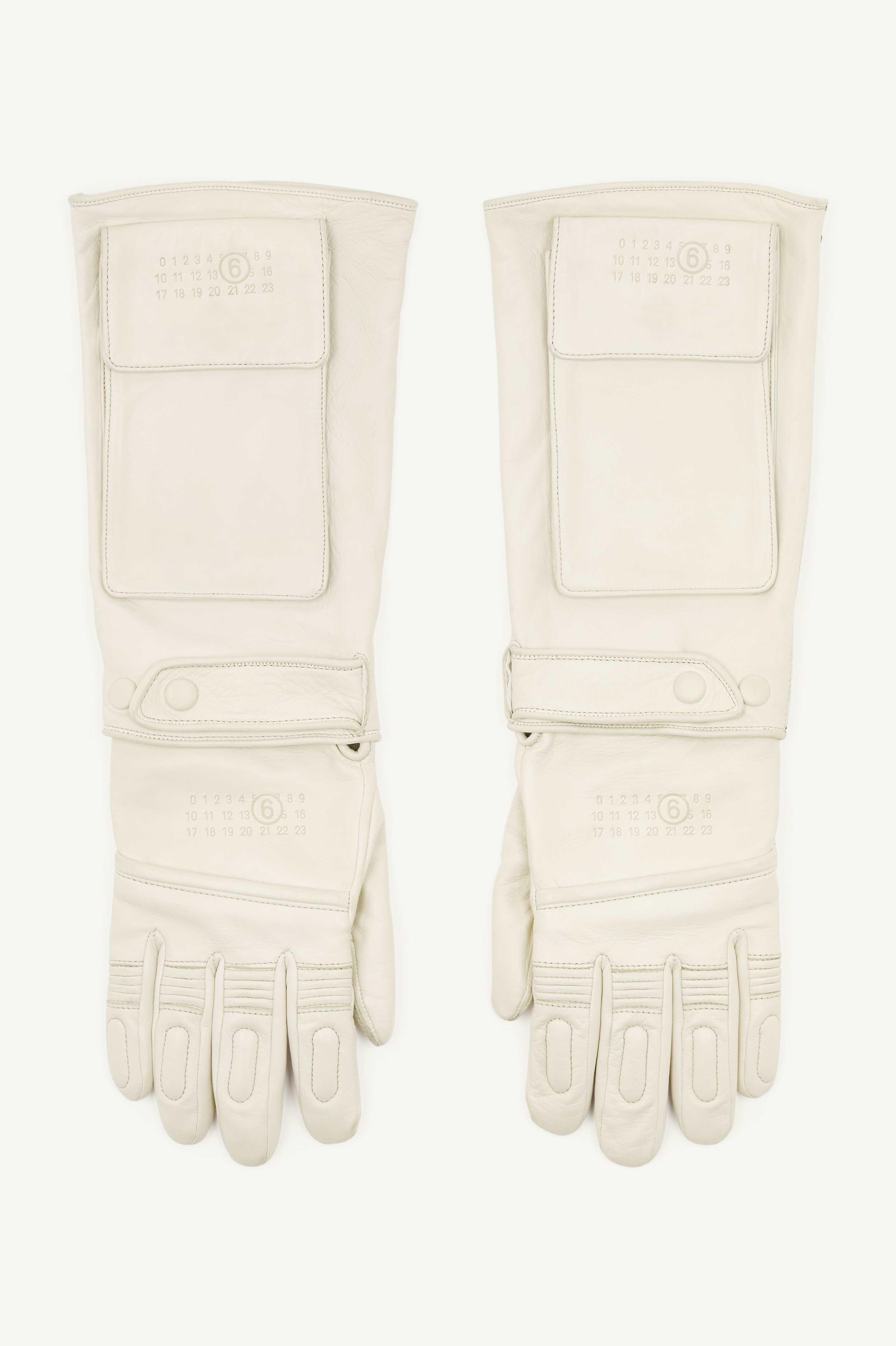 MM6 x Agnelle Leather Gloves