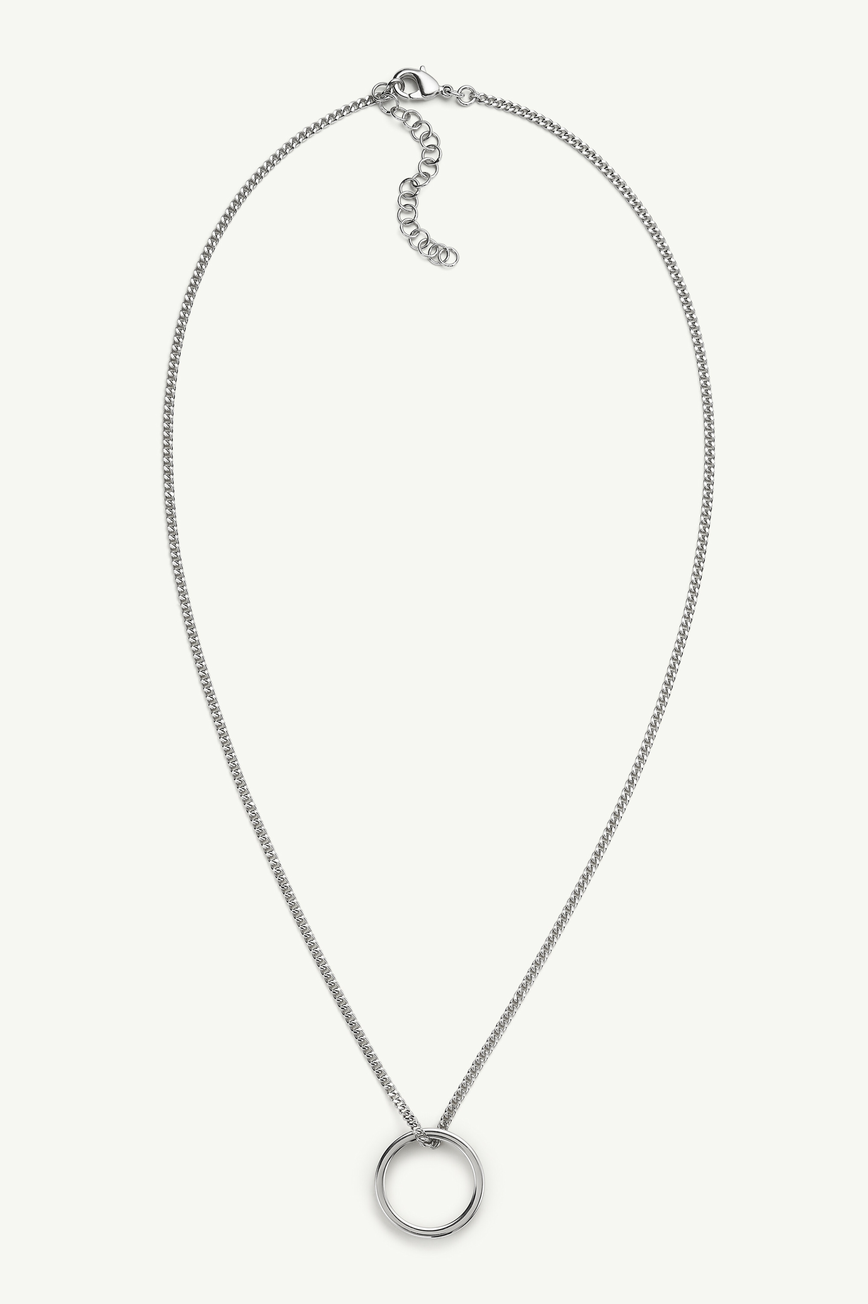 Minimal logo necklace